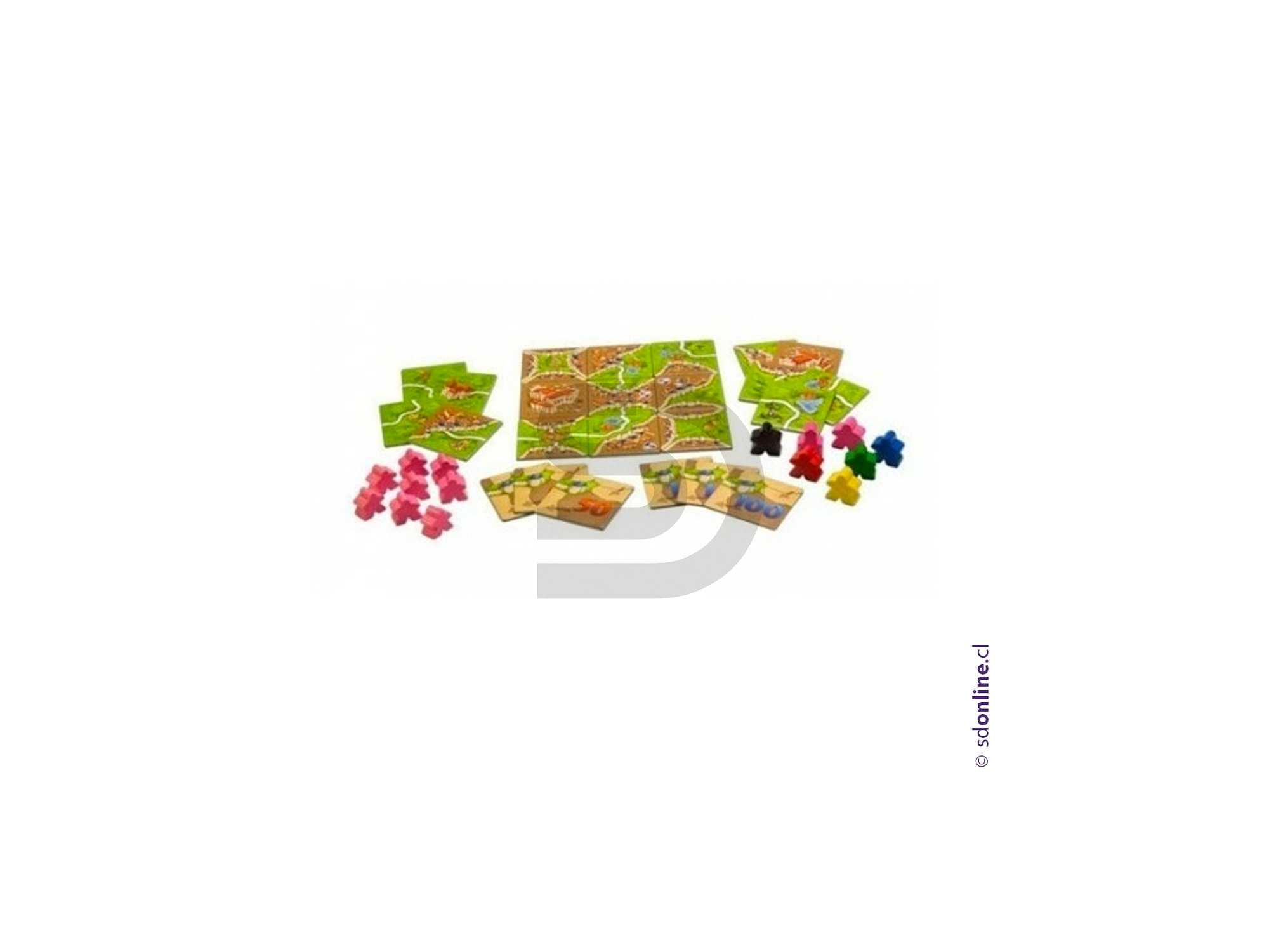 Carcassonne - Posadas Y Catedrales - Expansion 1 2