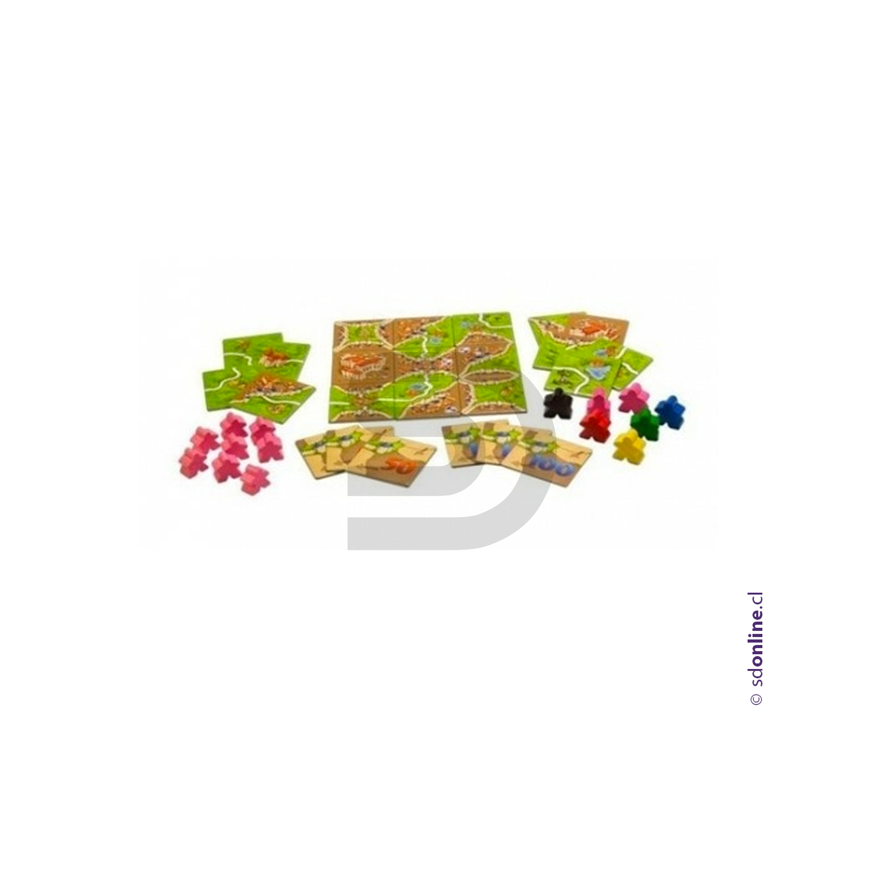 Carcassonne - Posadas Y Catedrales - Expansion 1 2