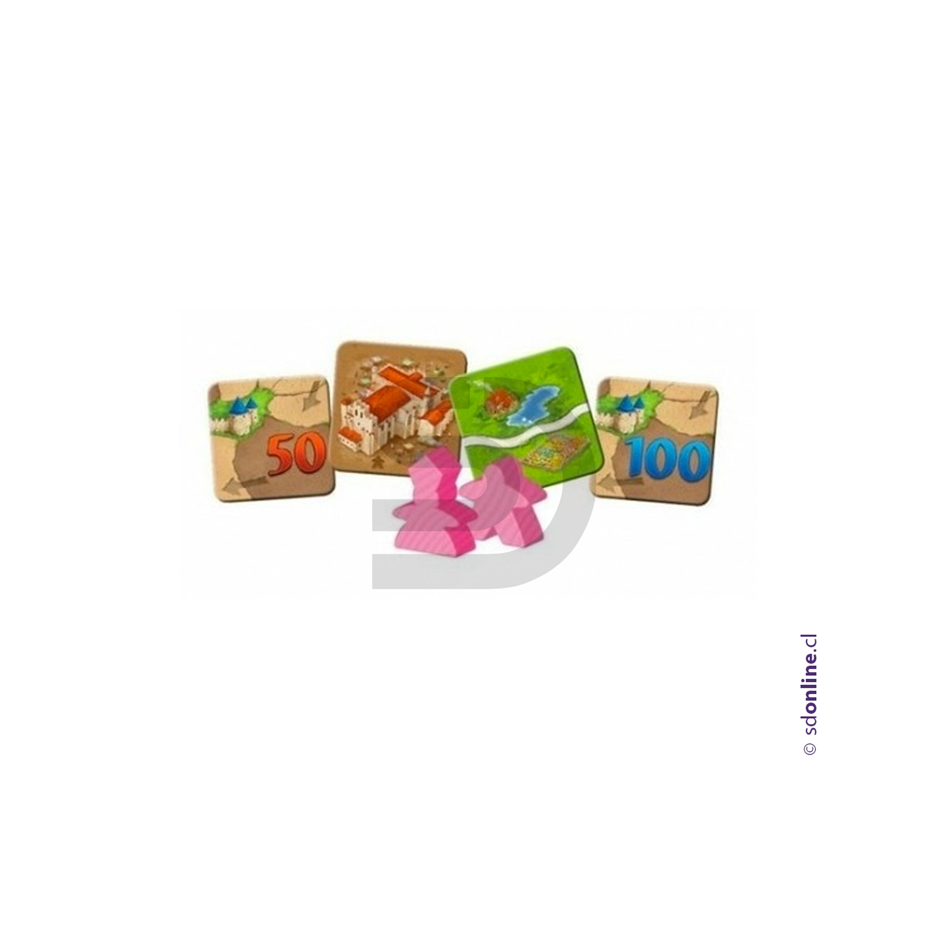 Carcassonne - Posadas Y Catedrales - Expansion 1 3