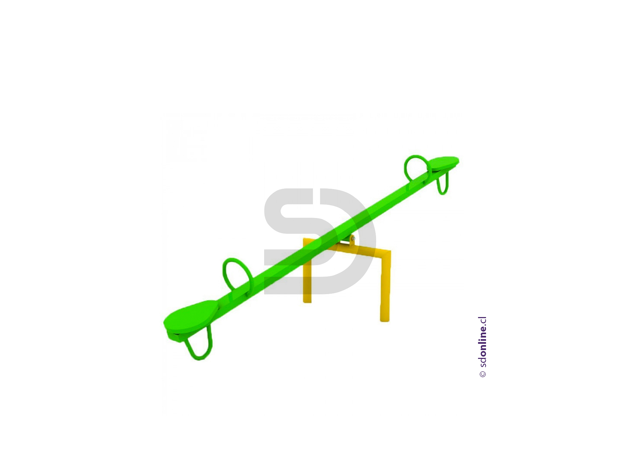 Balancín profesional simple plaza 1