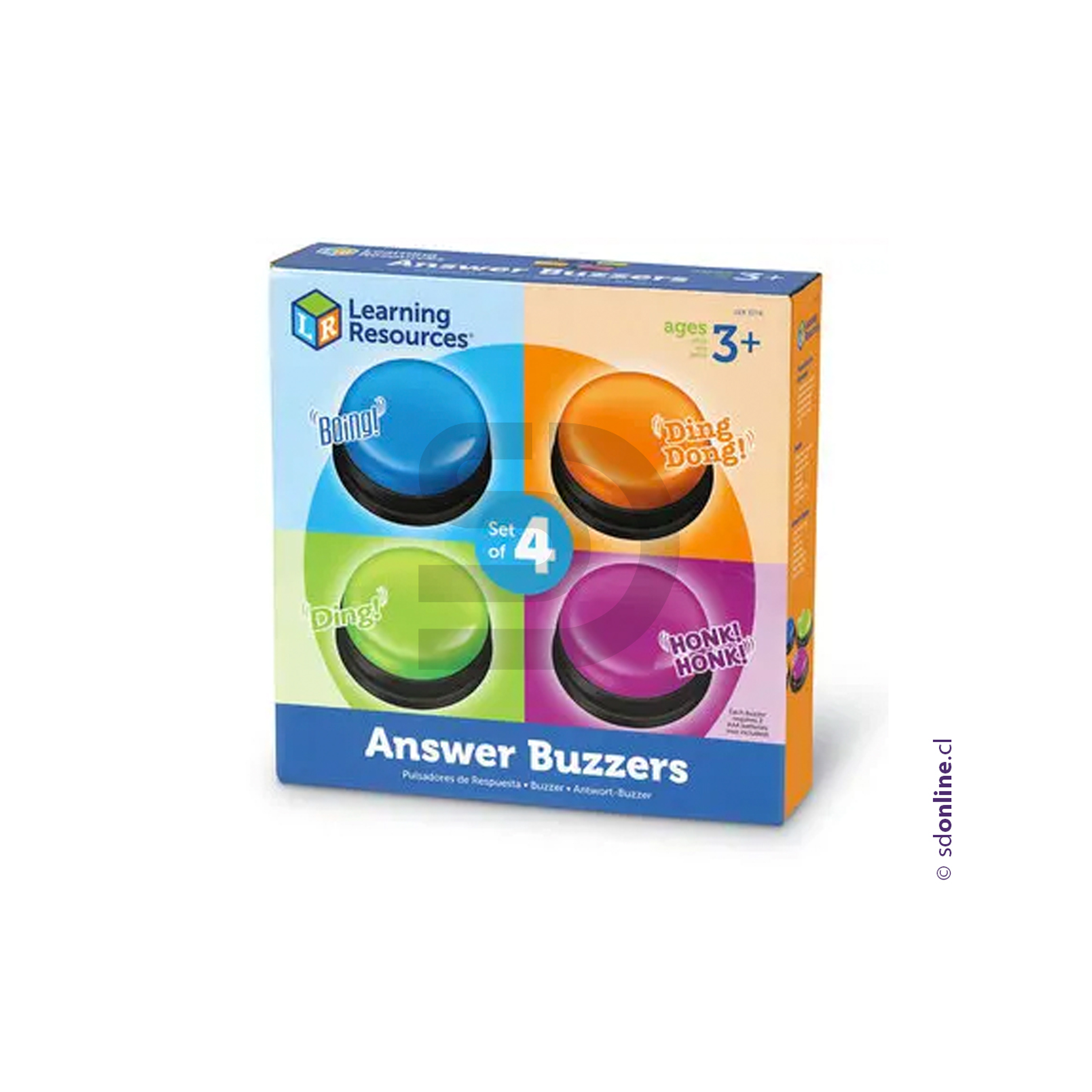 Timbres de respuesta c/sonido 4 unidades 2