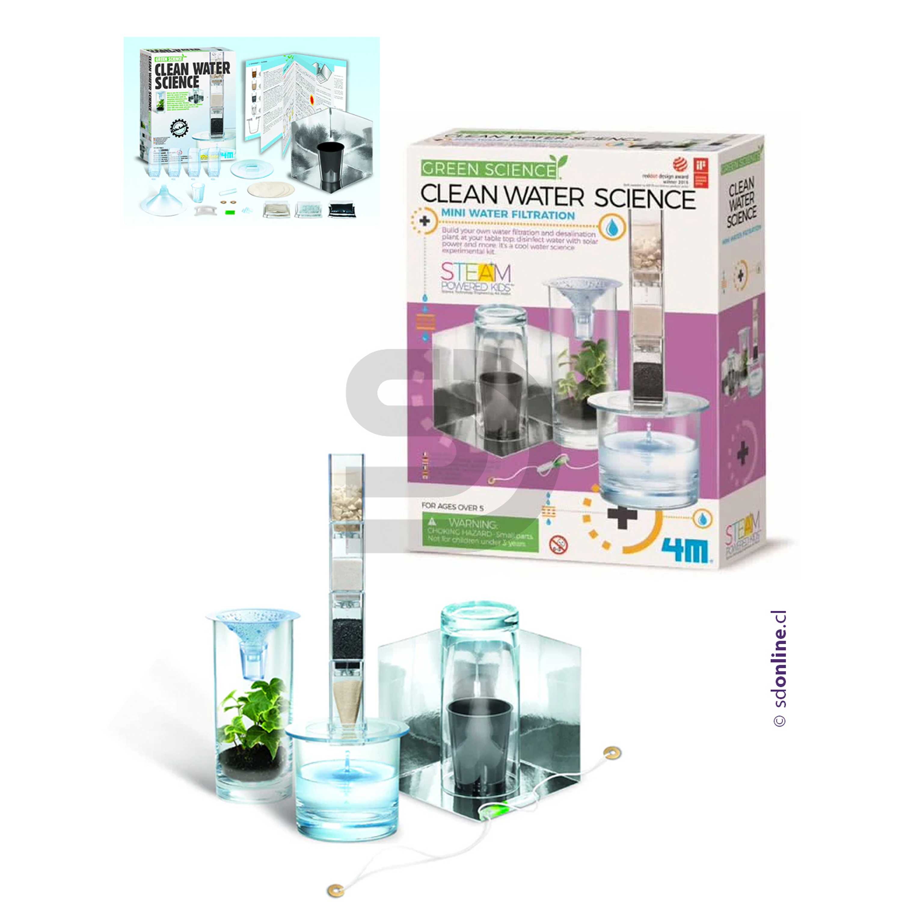 Crea tu propio purificador de agua 1