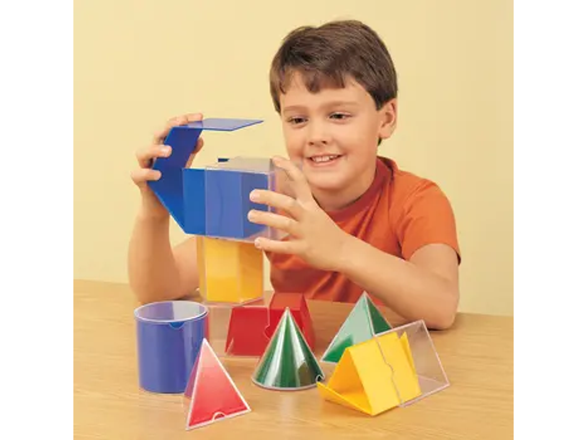 Cuerpos geométricos desarmables 16 pzas 1