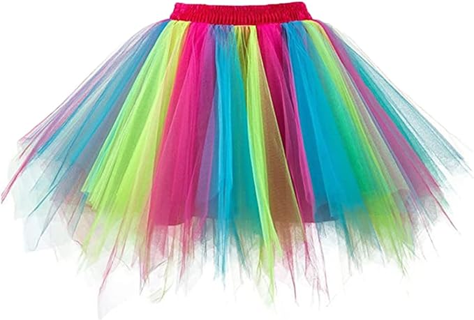 Falda tutu de colores 40cm