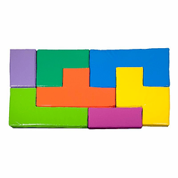 Tetris gigante de espuma 7 piezas