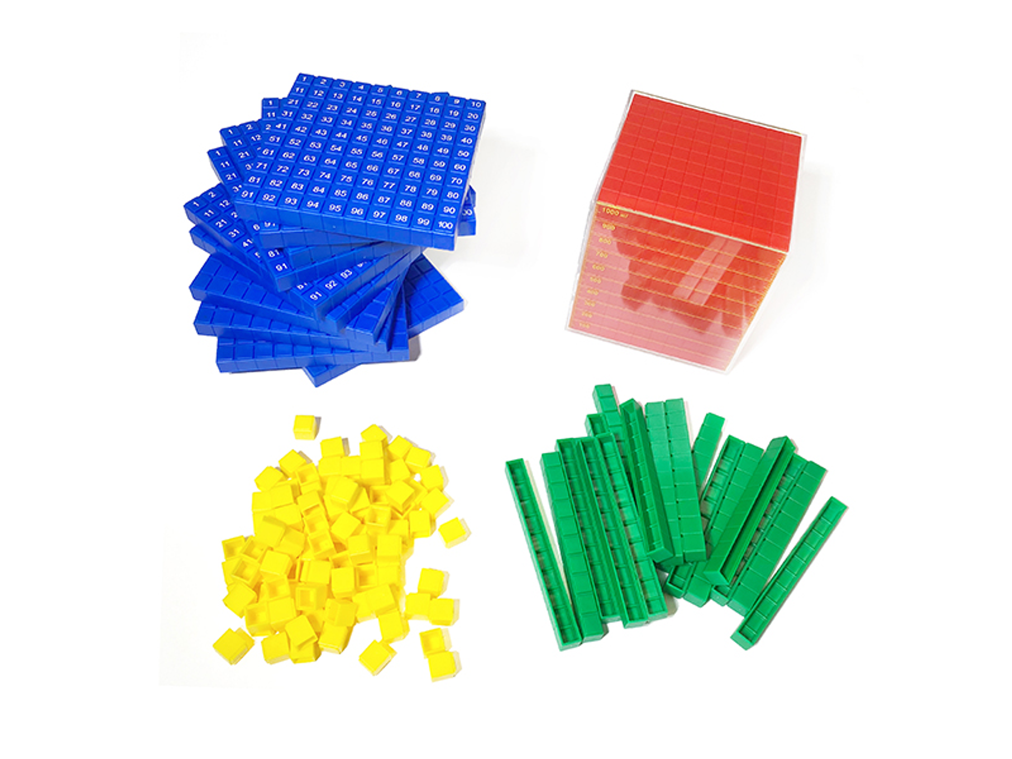 Bloques base 10 Singapur  132 pzas 1