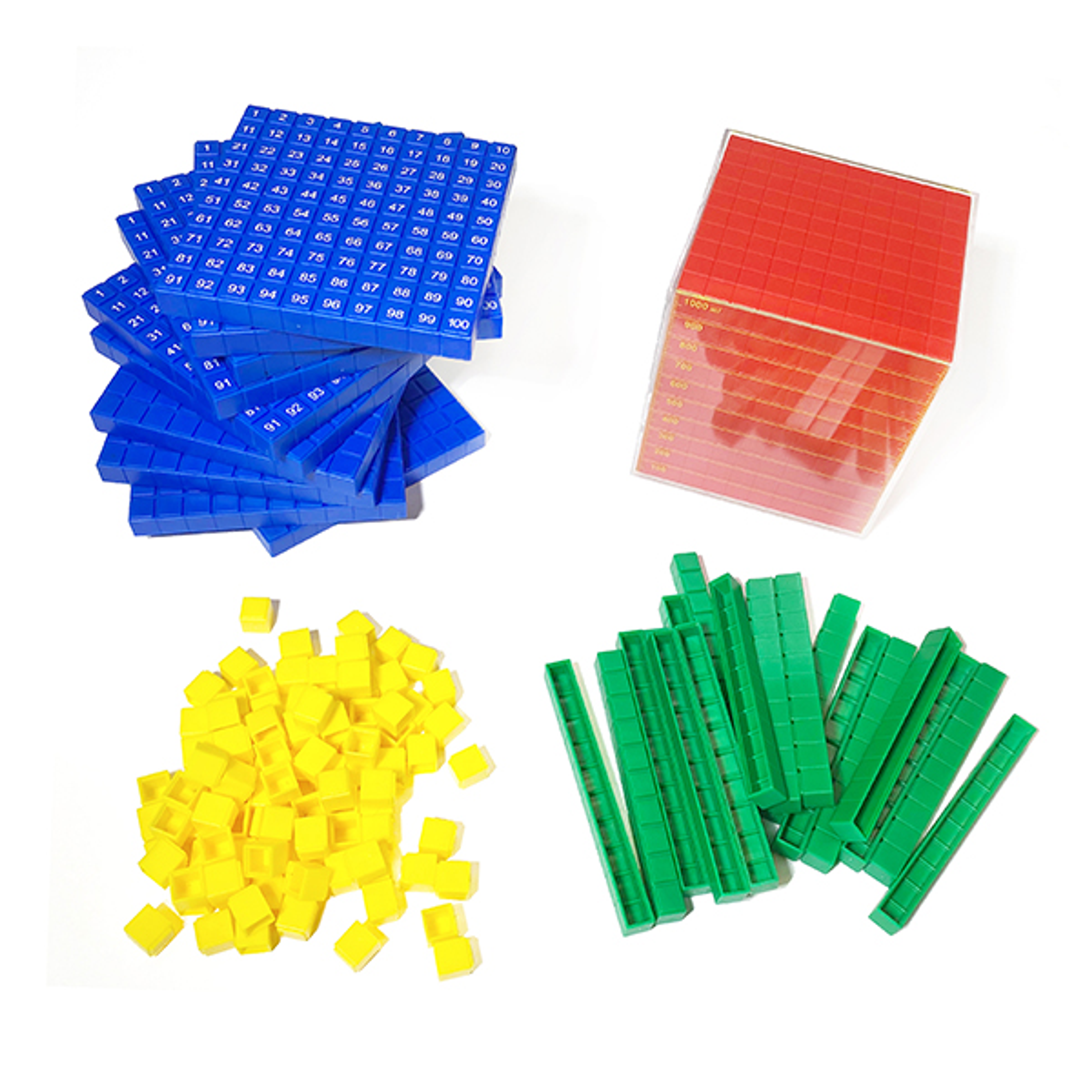 Bloques base 10 Singapur  132 pzas 1