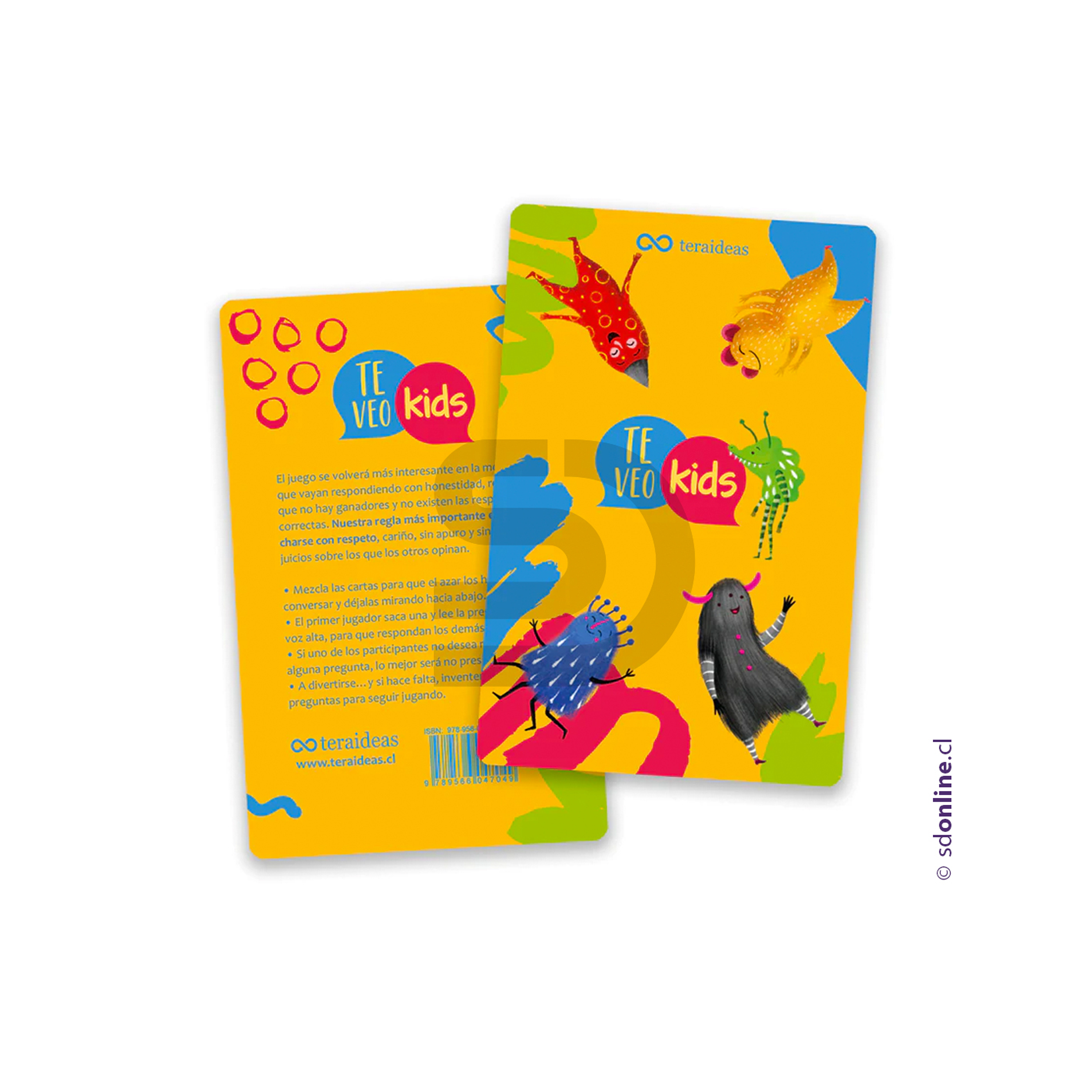 Cartas Te Veo Kids - Juego de preguntas motivadoras - para niños y padres 1