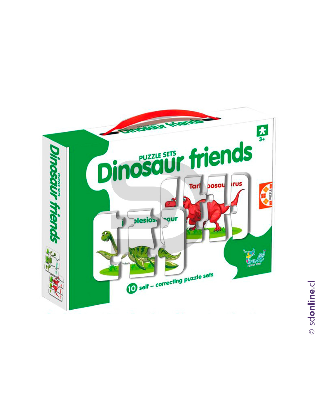 Puzzle magnético dinosaurios