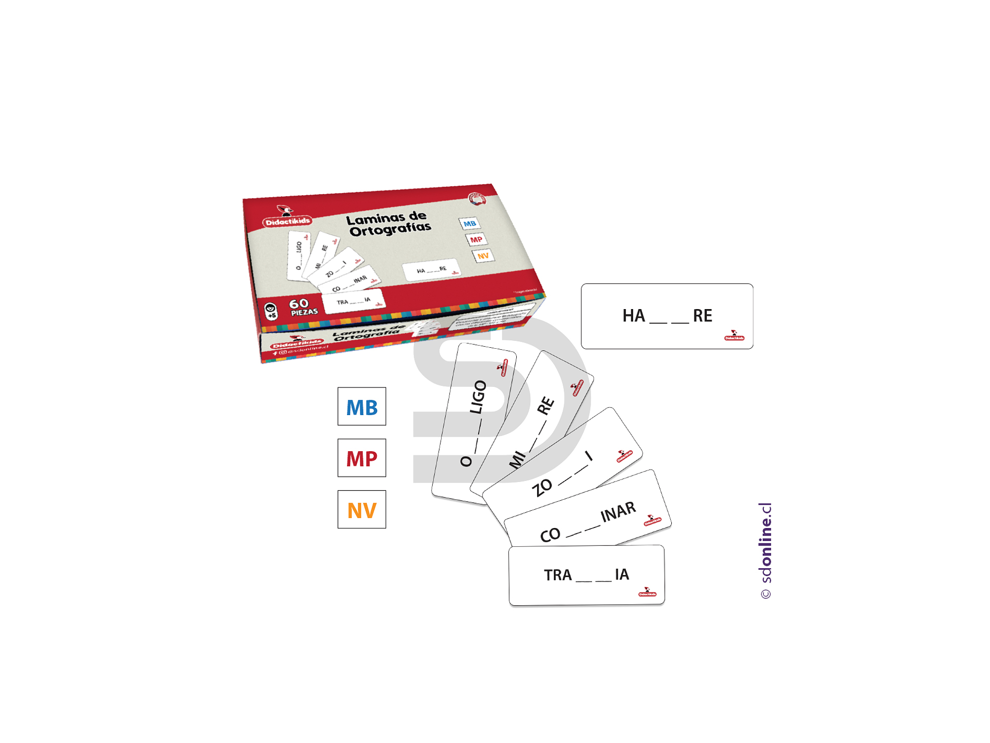 Laminas de ortografía 1