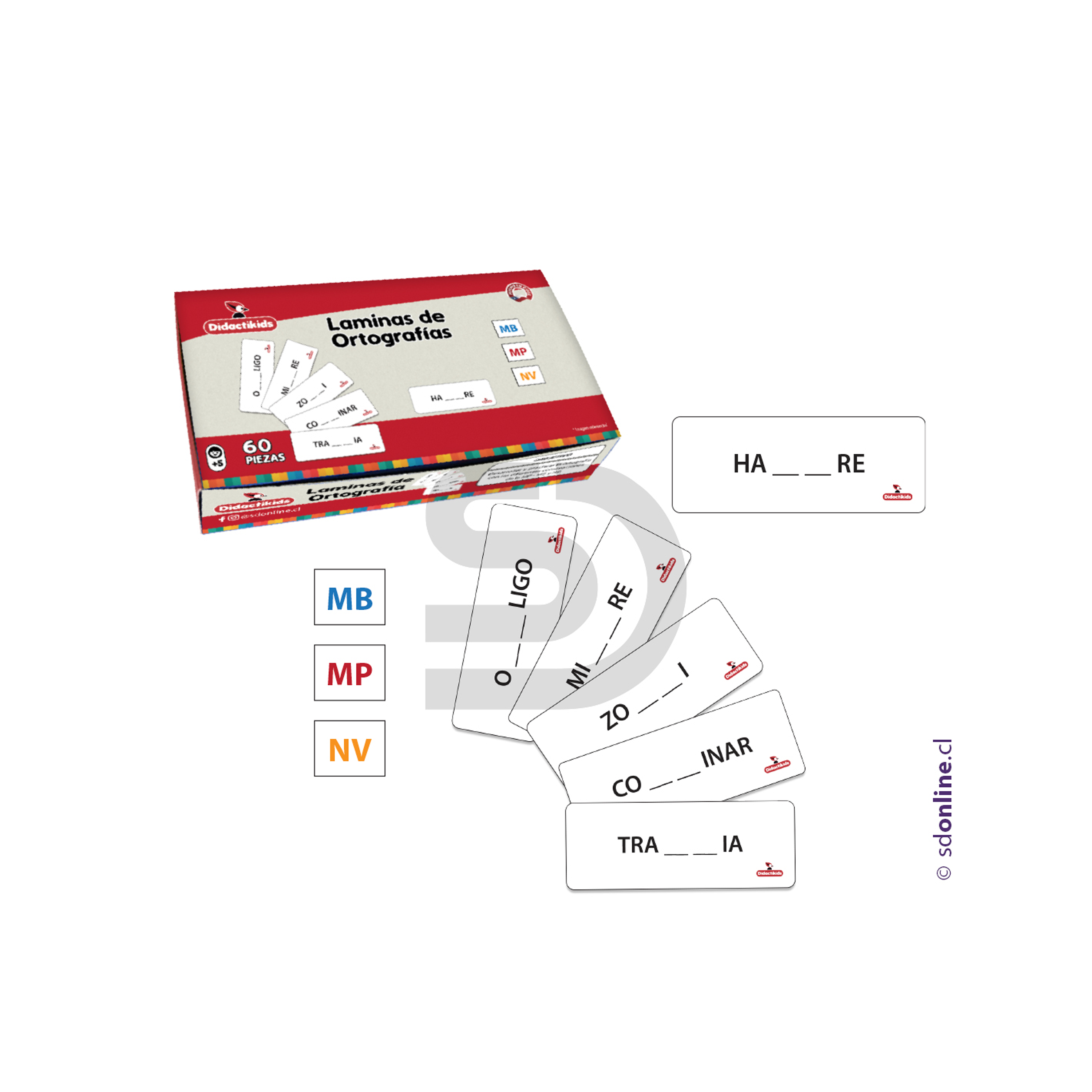 Laminas de ortografía 1