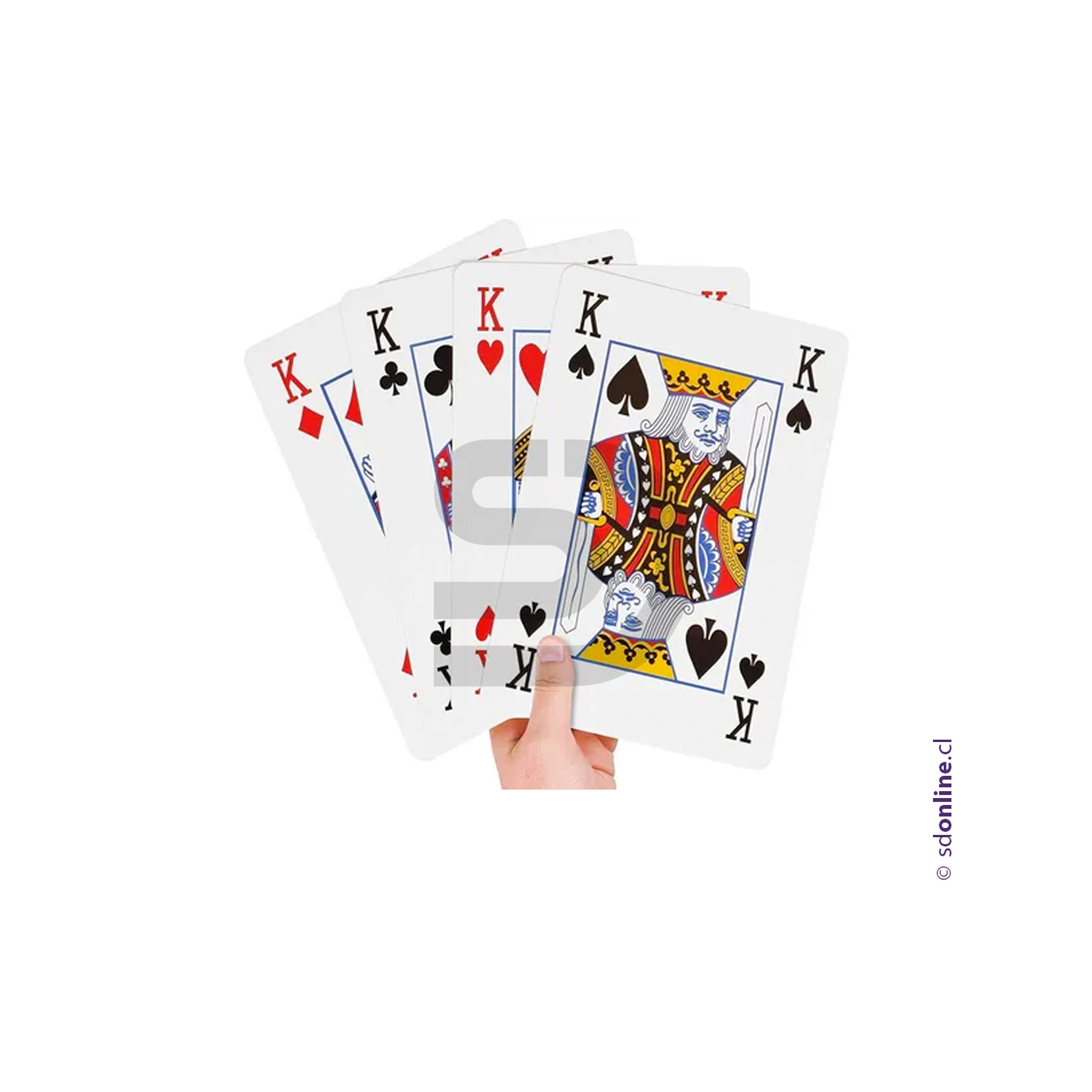 Naipes ingles gigantes  2