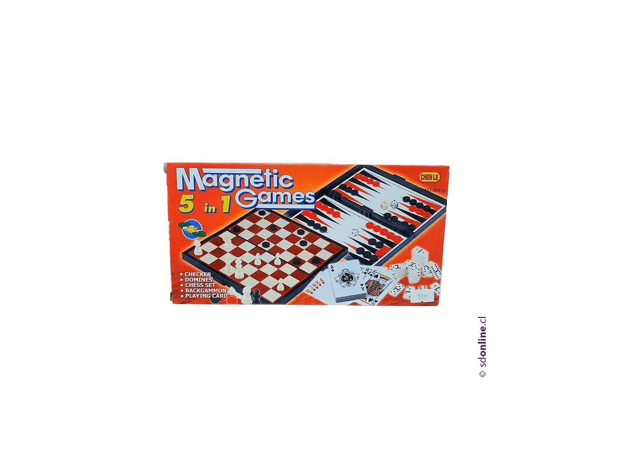 Juegos magnéticos 5 en 1 1