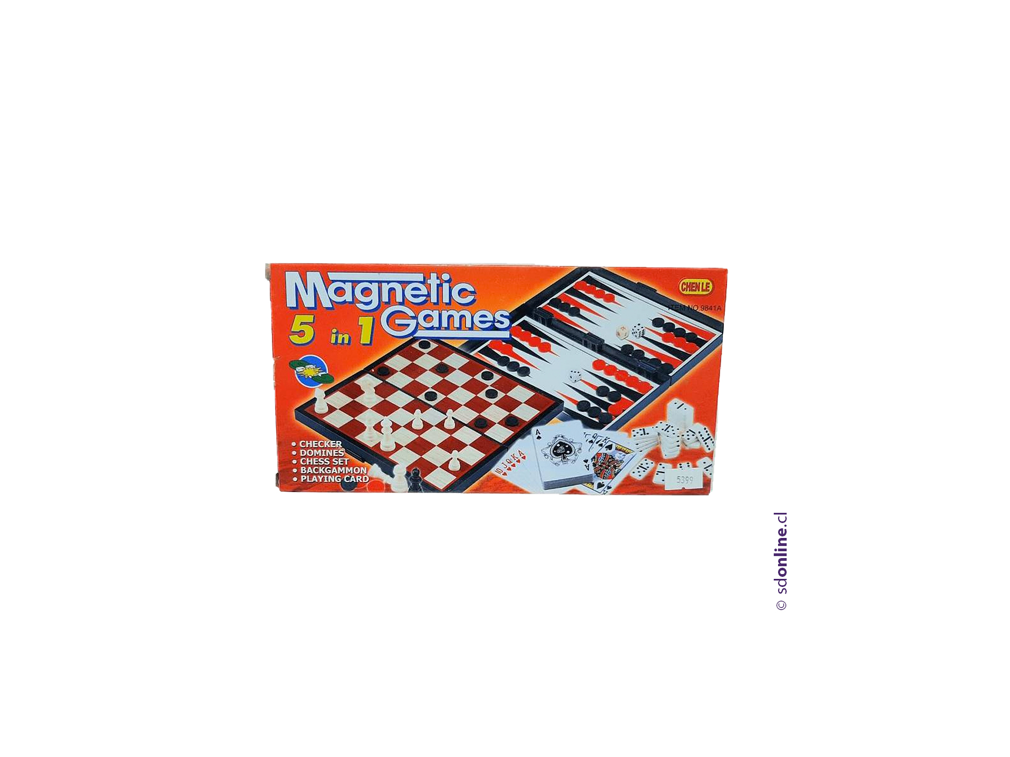 Juegos magnéticos 5 en 1 1