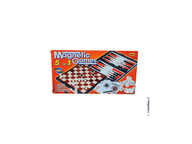 Juegos magnéticos 5 en 1 1