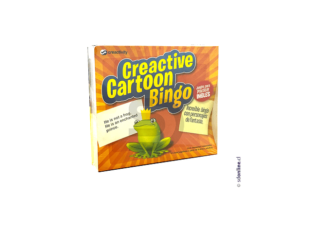 Creactive bingo - Bingo personajes de fantasía - Ingles 1