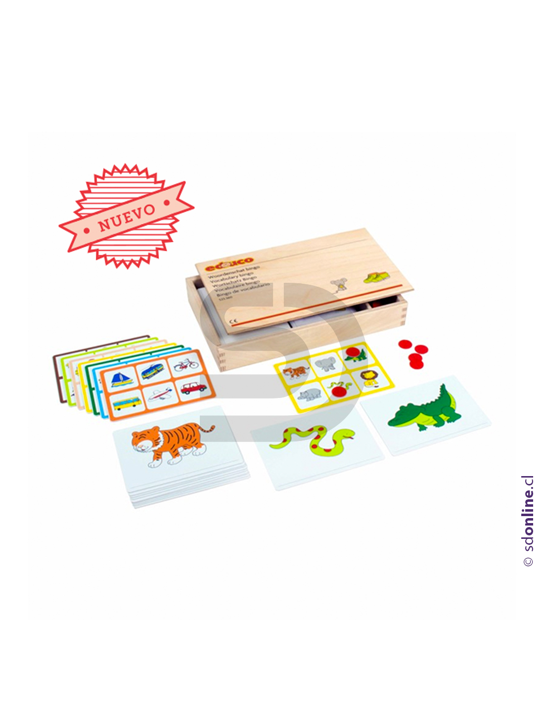 Bingo figuras y acciones