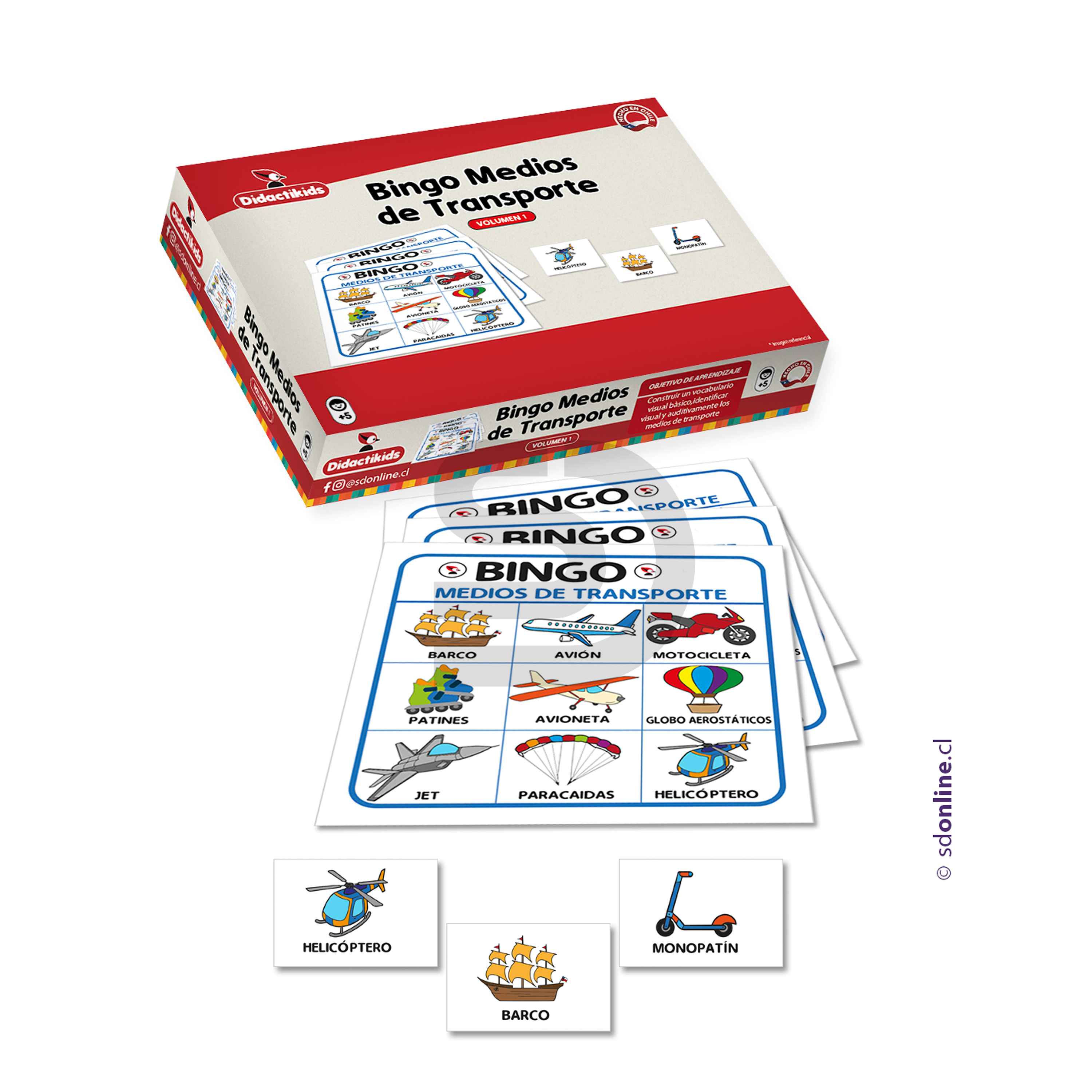 Bingo medios de transporte 1