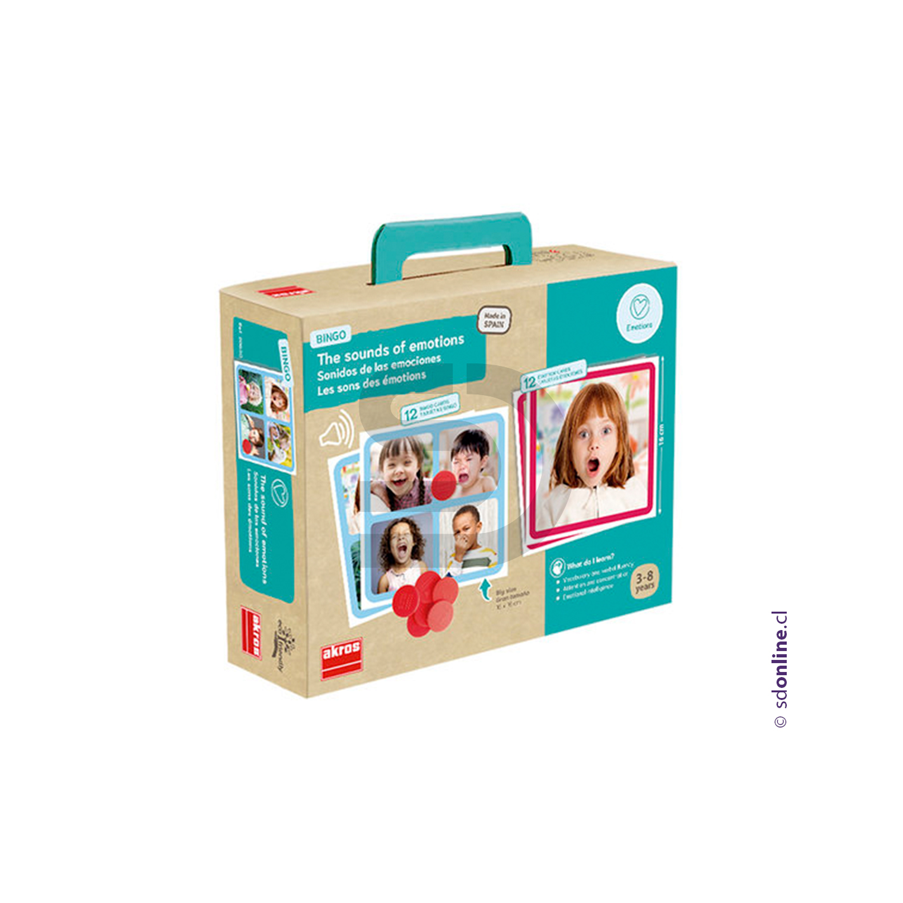 Bingo sonidos de las emociones 1