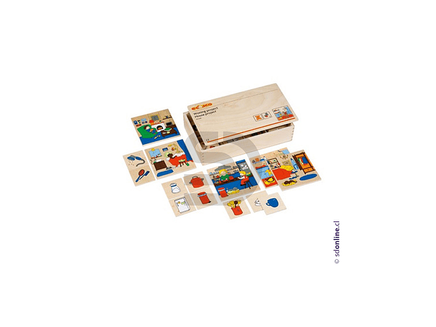 Juego asociación casa 1