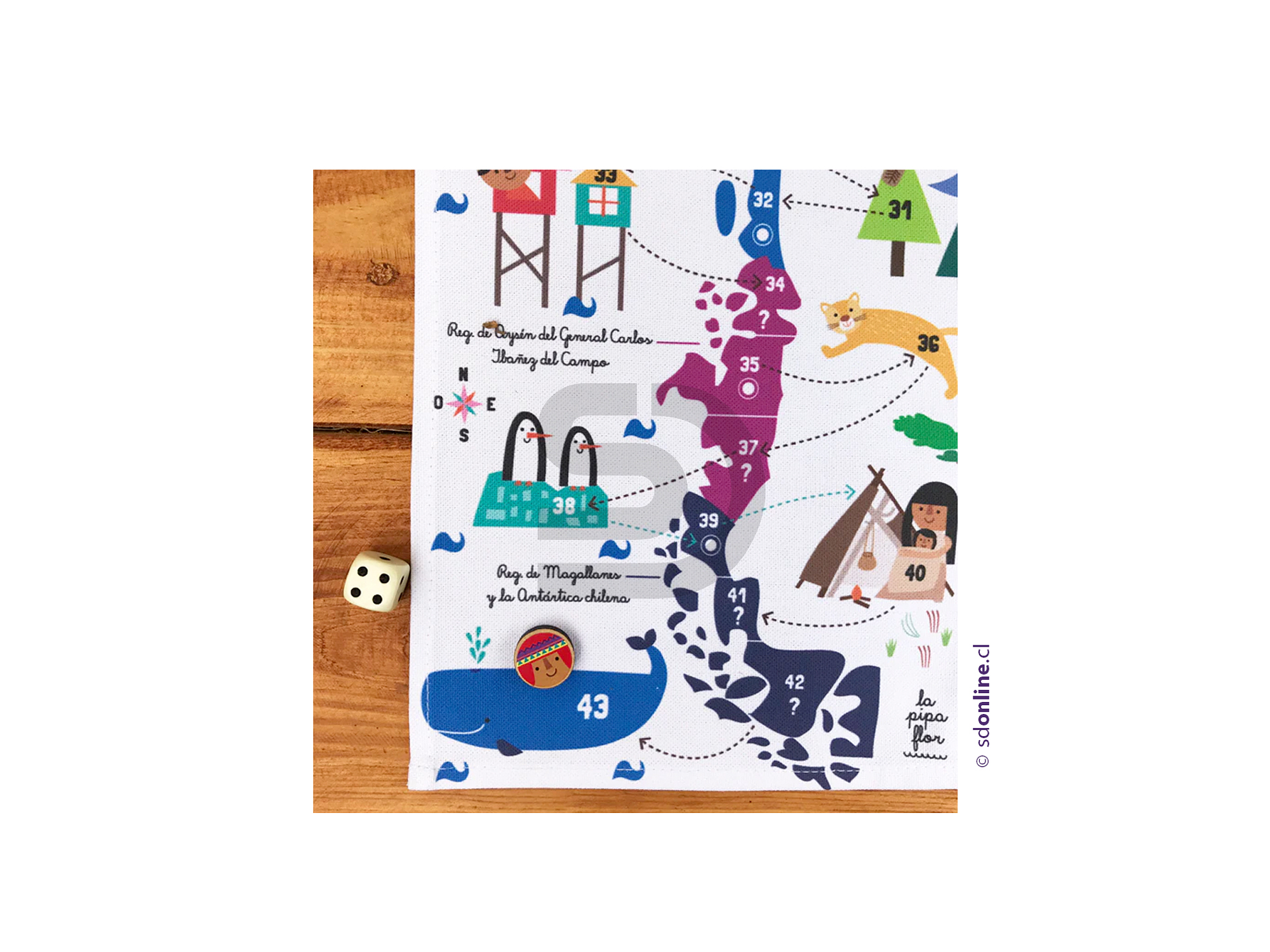 Juego conocer chile 2