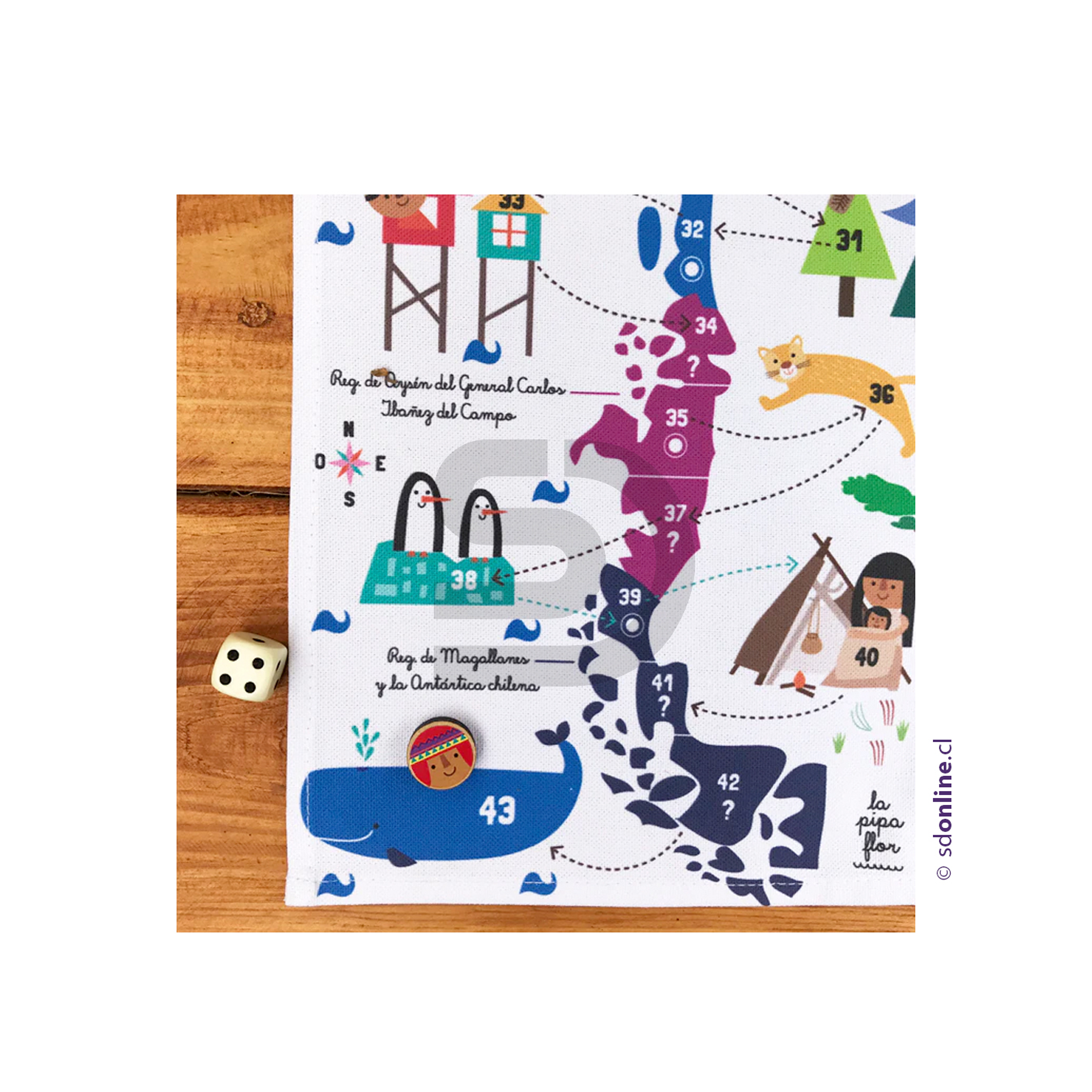 Juego conocer chile 2