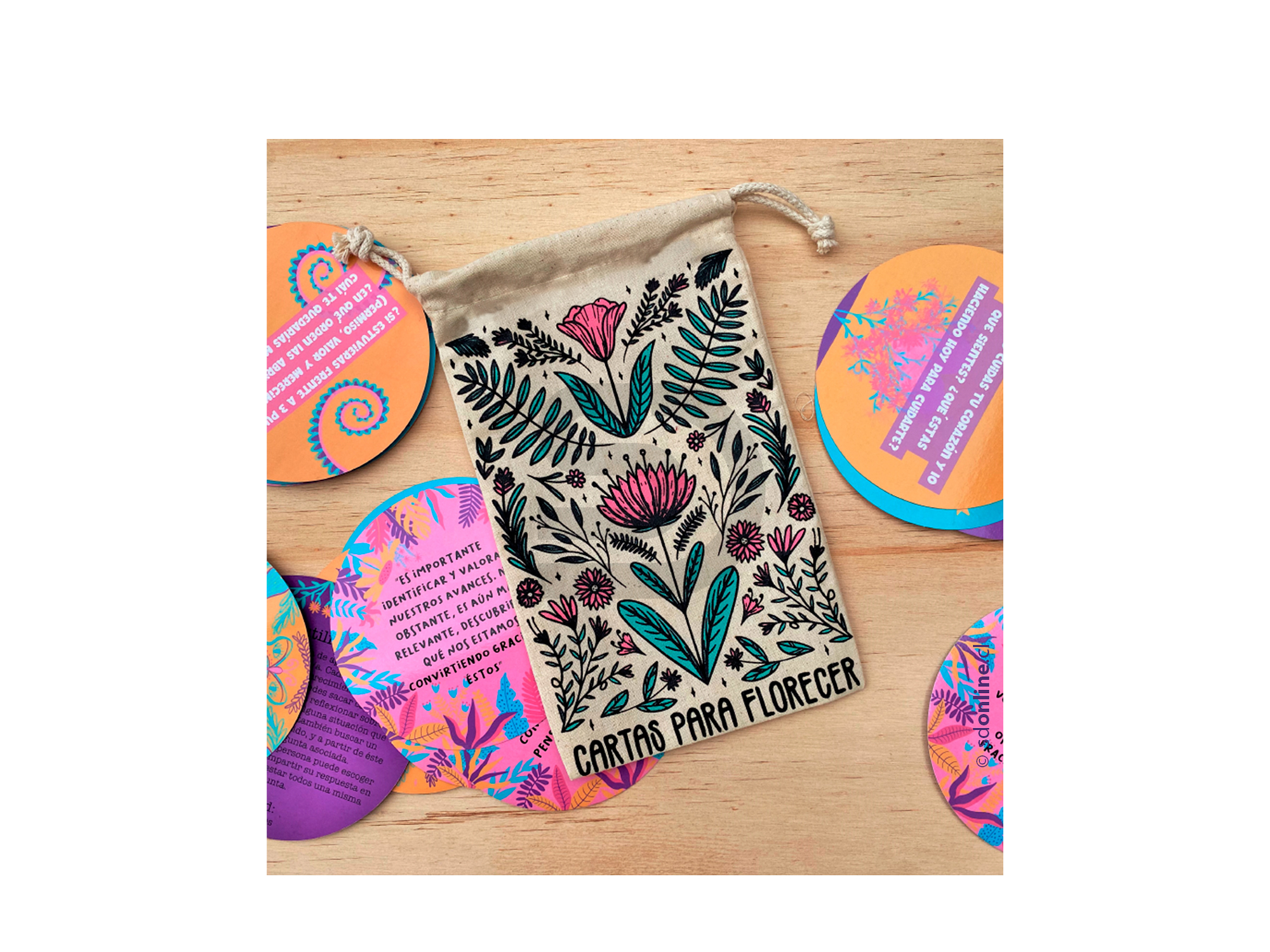 Juego cartas para florecer 3