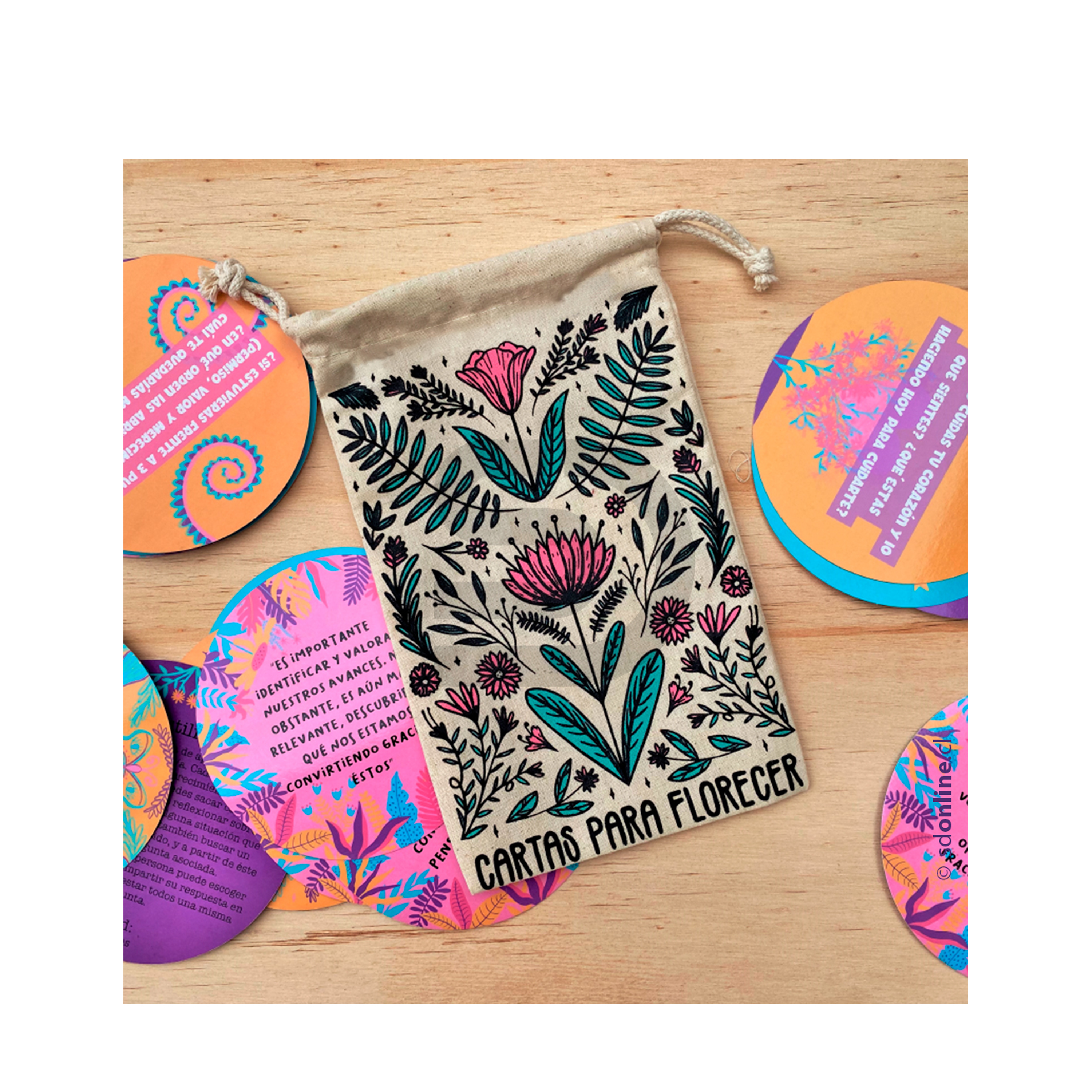 Juego cartas para florecer 3