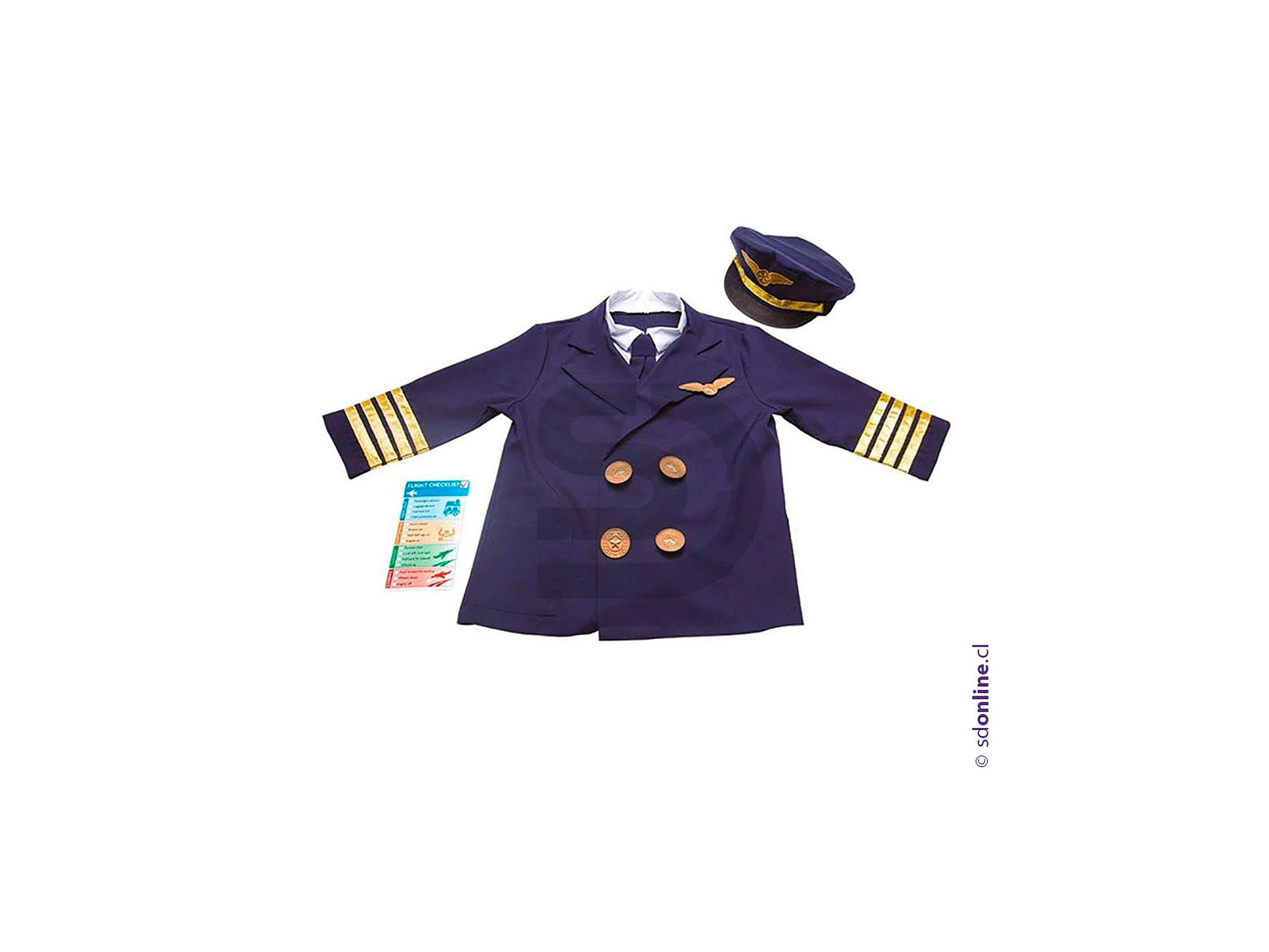 Disfraz de piloto de avión 1