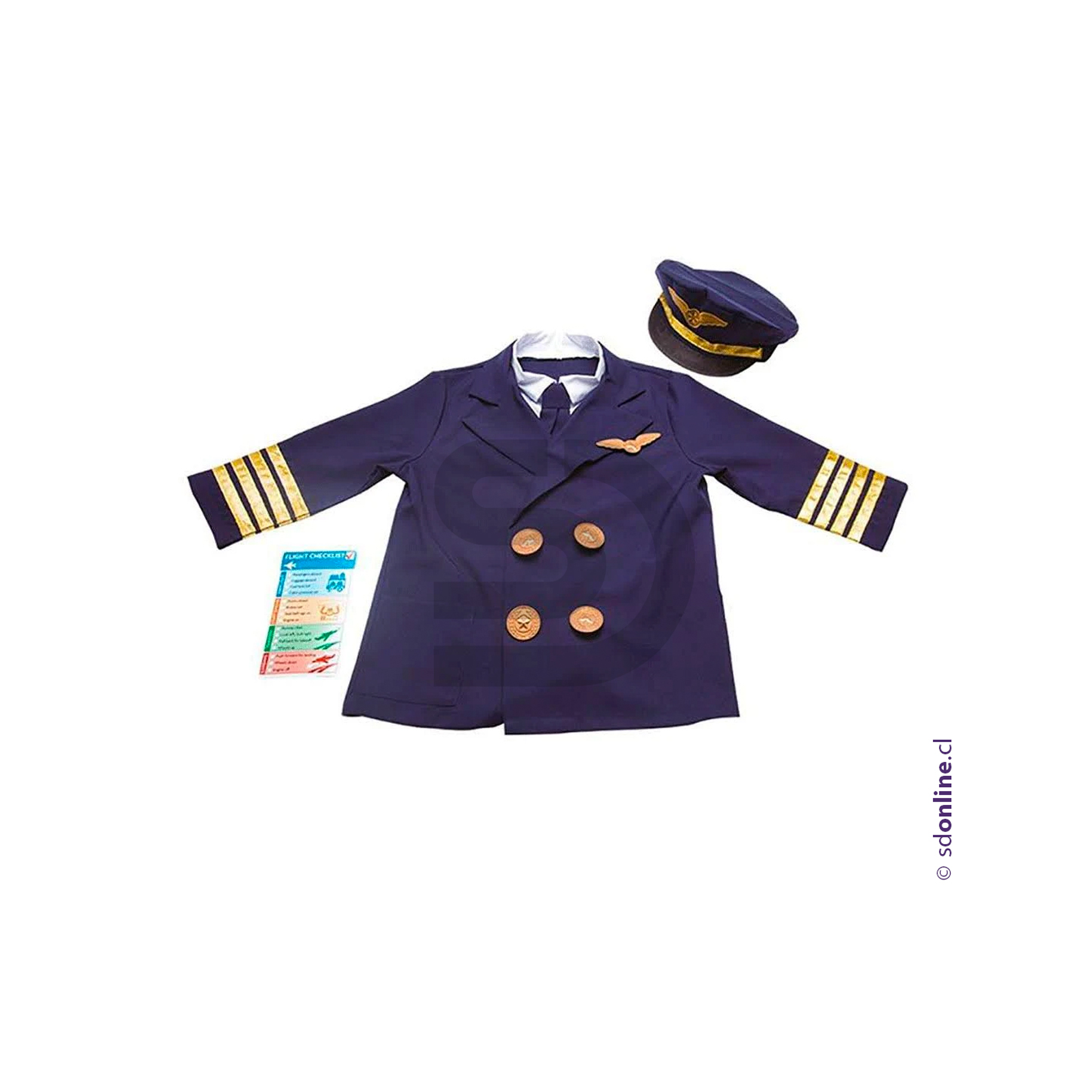 Disfraz de piloto de avión 1