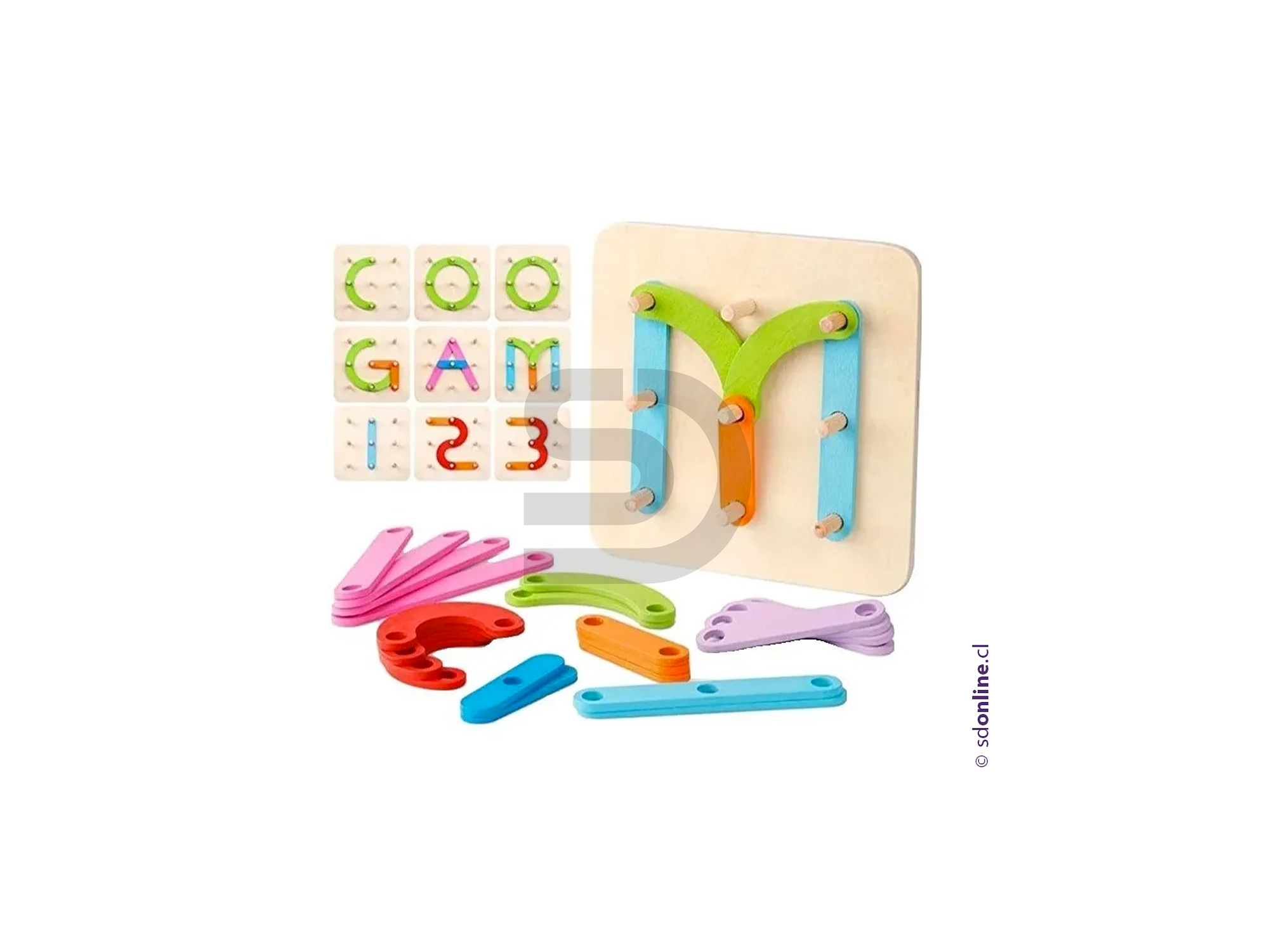 Puzzle forma y letras 1