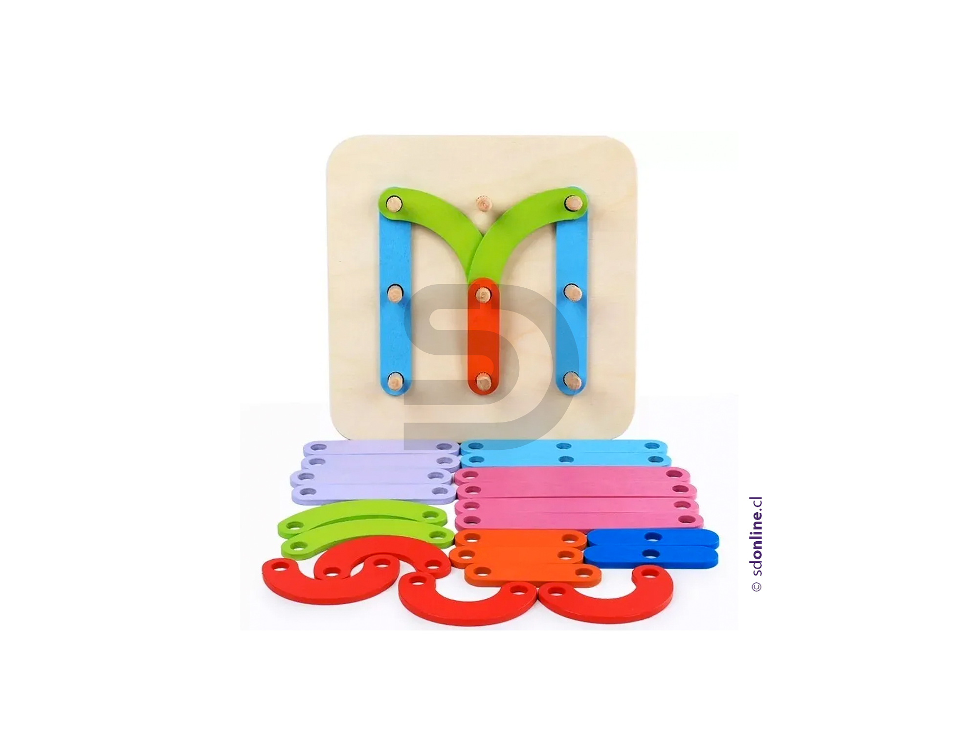 Puzzle forma y letras 2