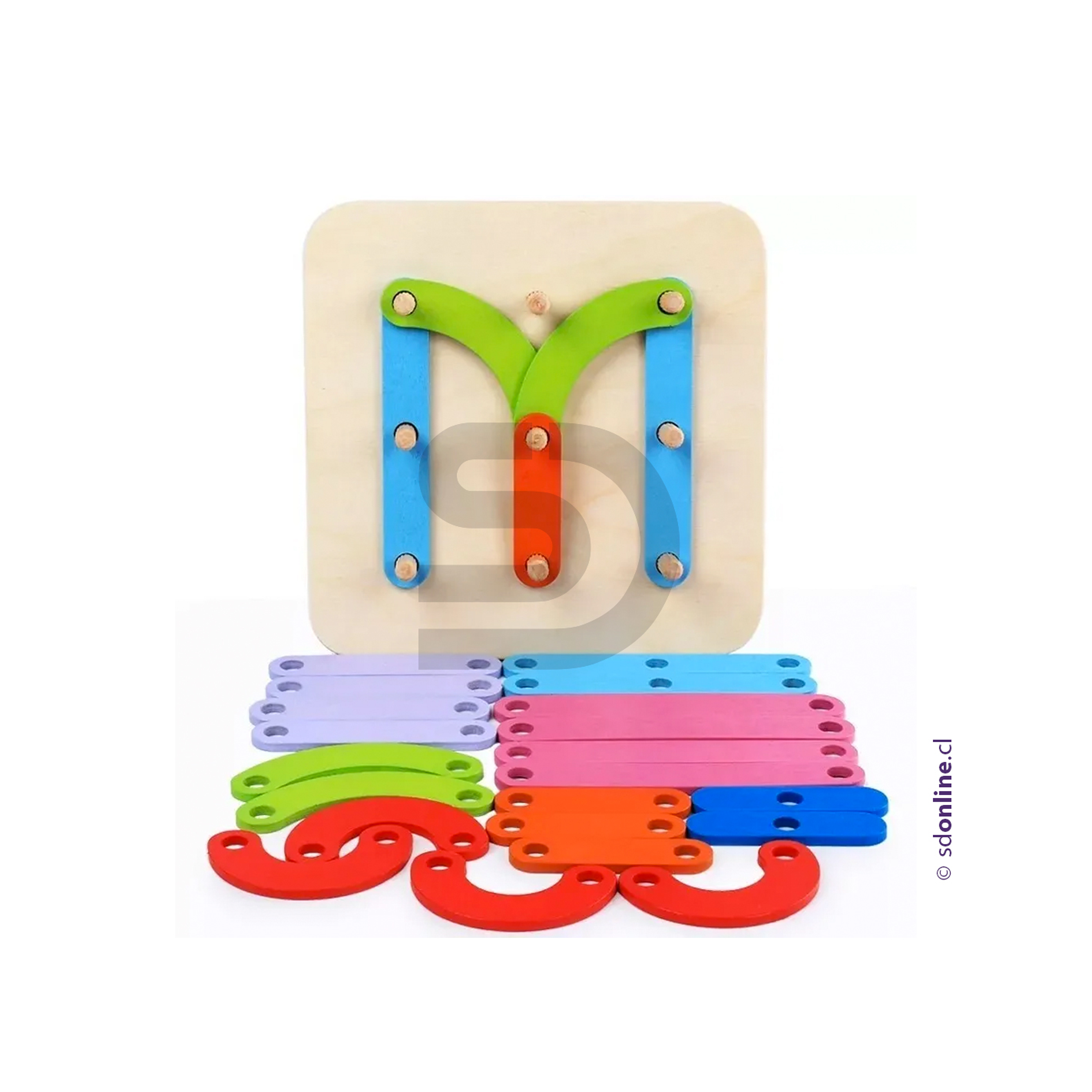 Puzzle forma y letras 2