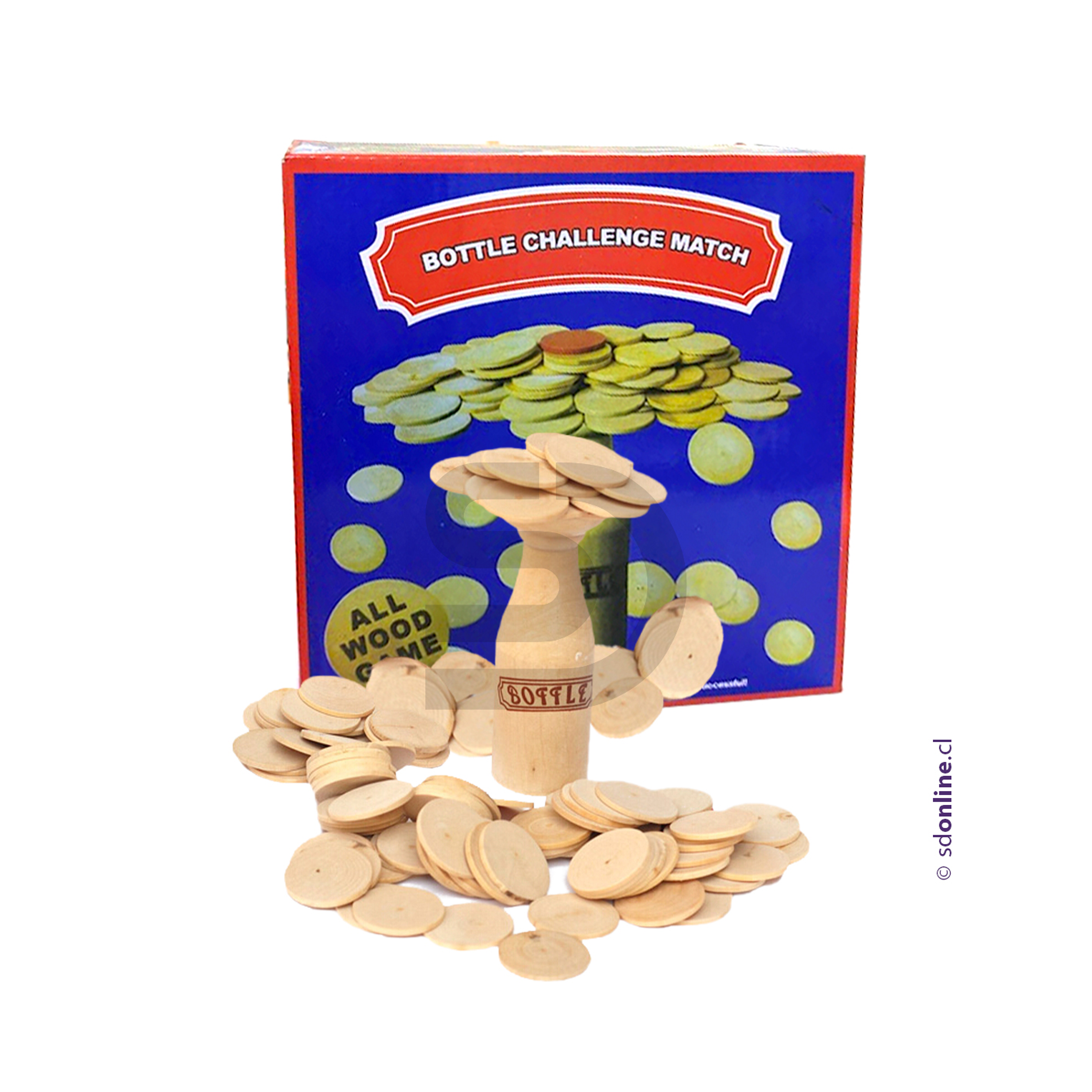 La botella de madera 1