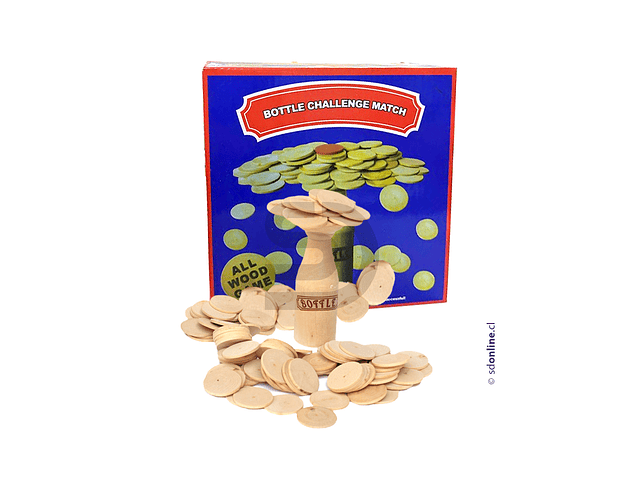 La botella de madera 1