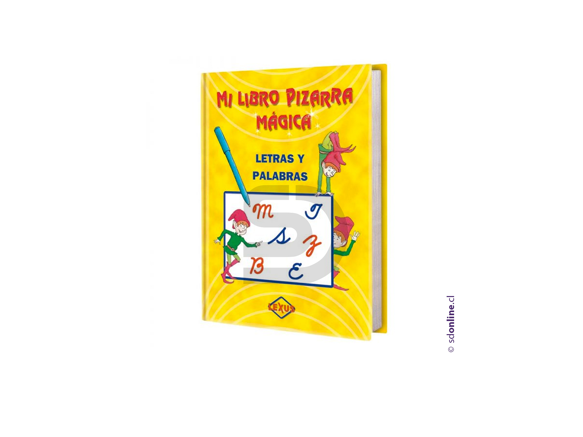 Mi libro pizarra mágica, letras y palabras 1