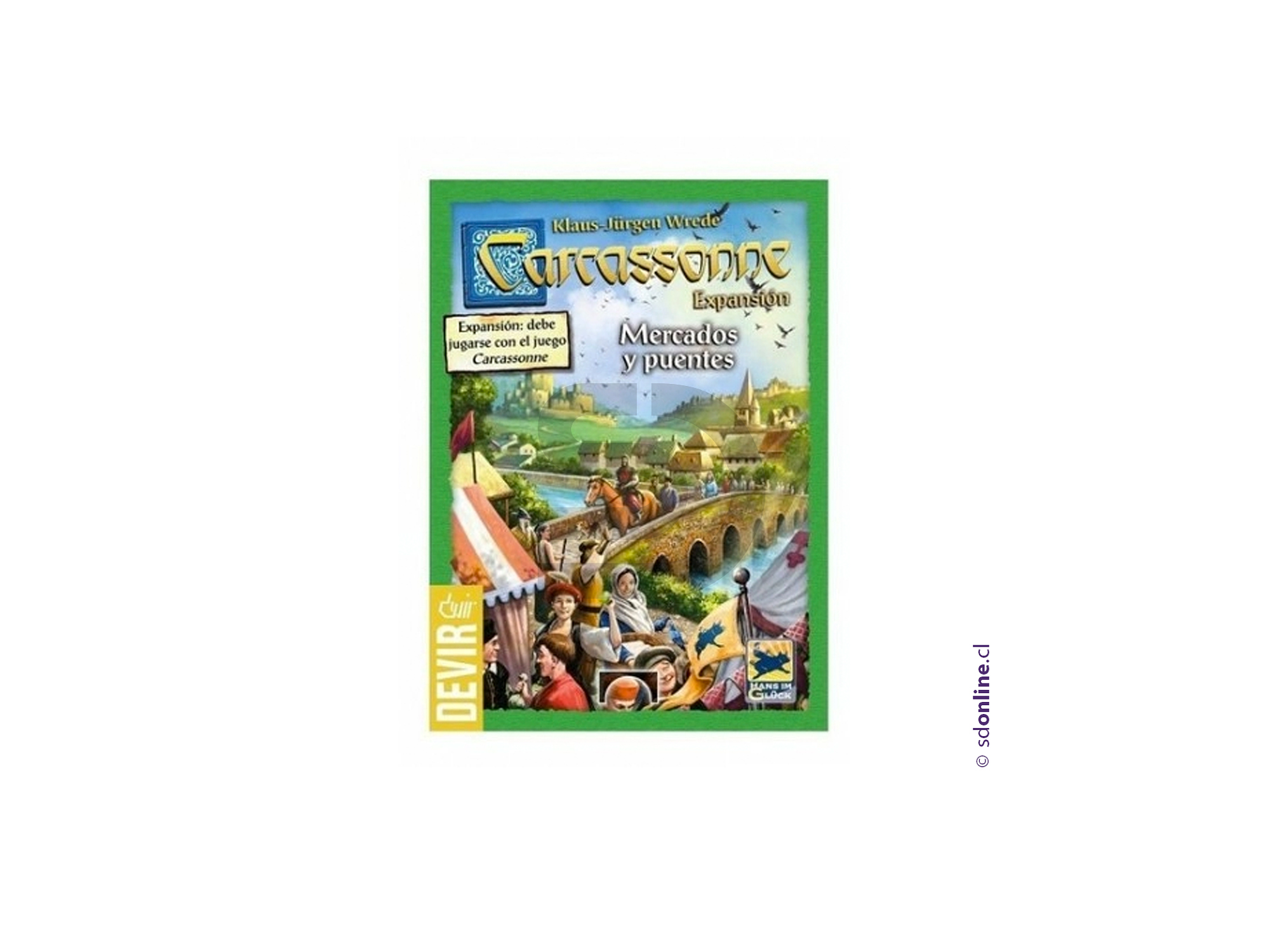Carcassonne Mercados Y Puentes 2da Edición Español 1