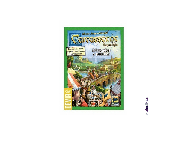 Carcassonne Mercados Y Puentes 2da Edición Español 1