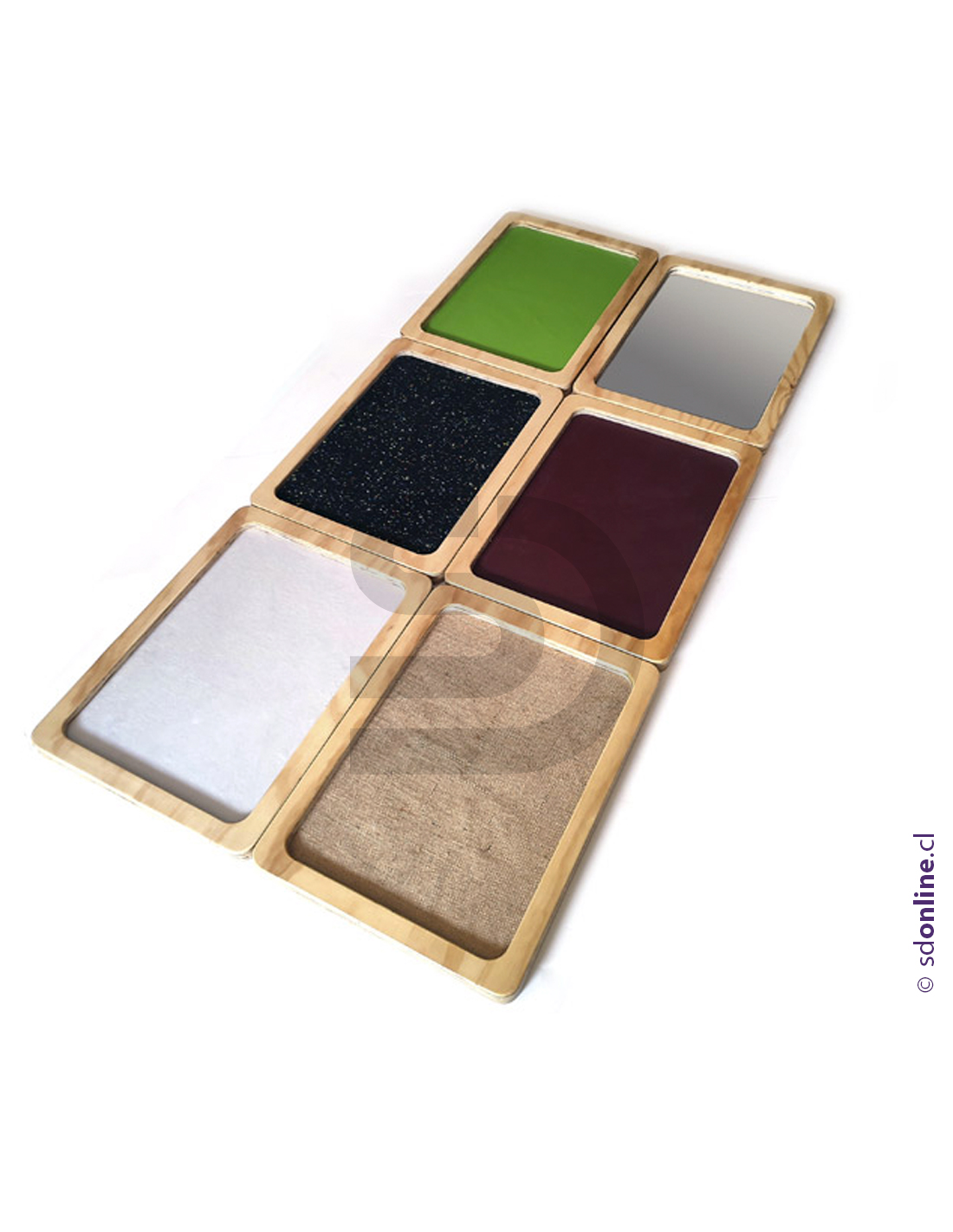 Gimnasio de madera - Sensorial