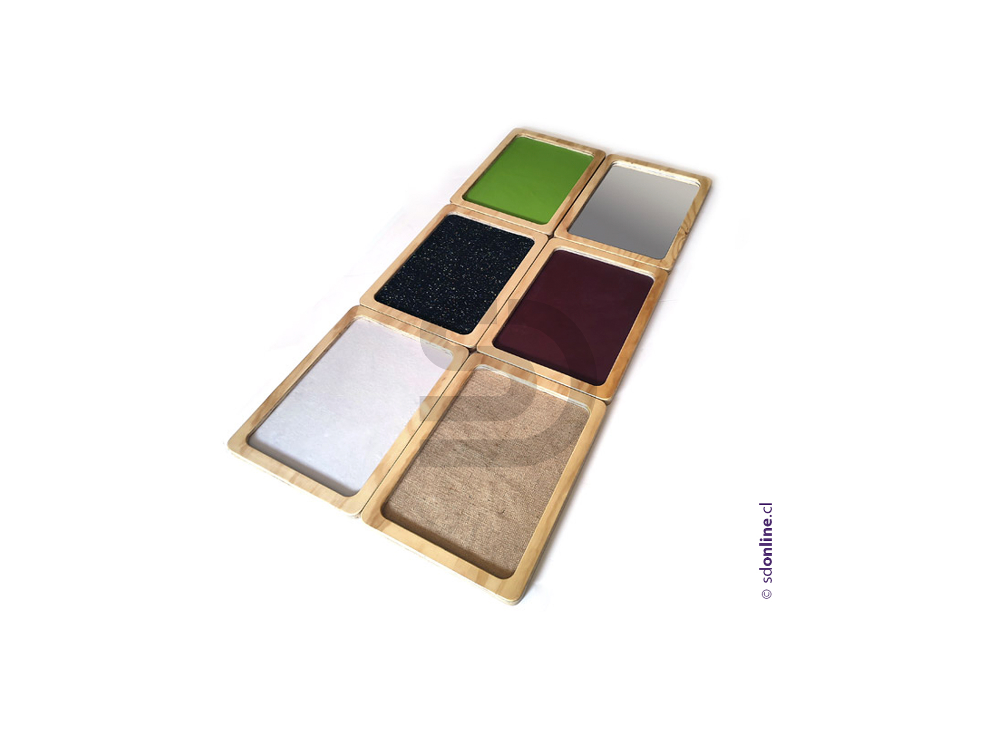 Pista sensorial madera 1