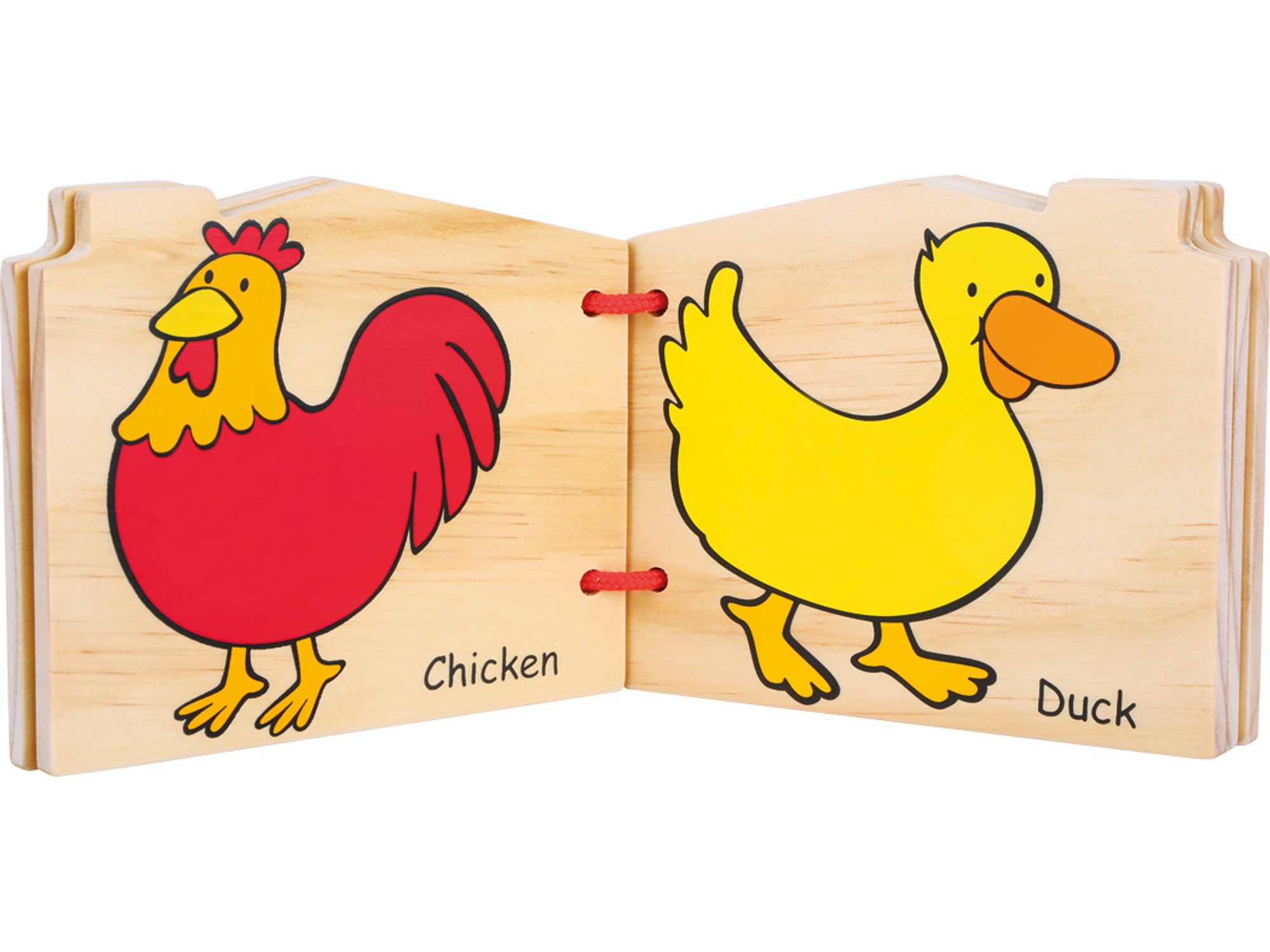 Libro de madera Granja 2