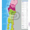 Mapa gigante politico de Chile