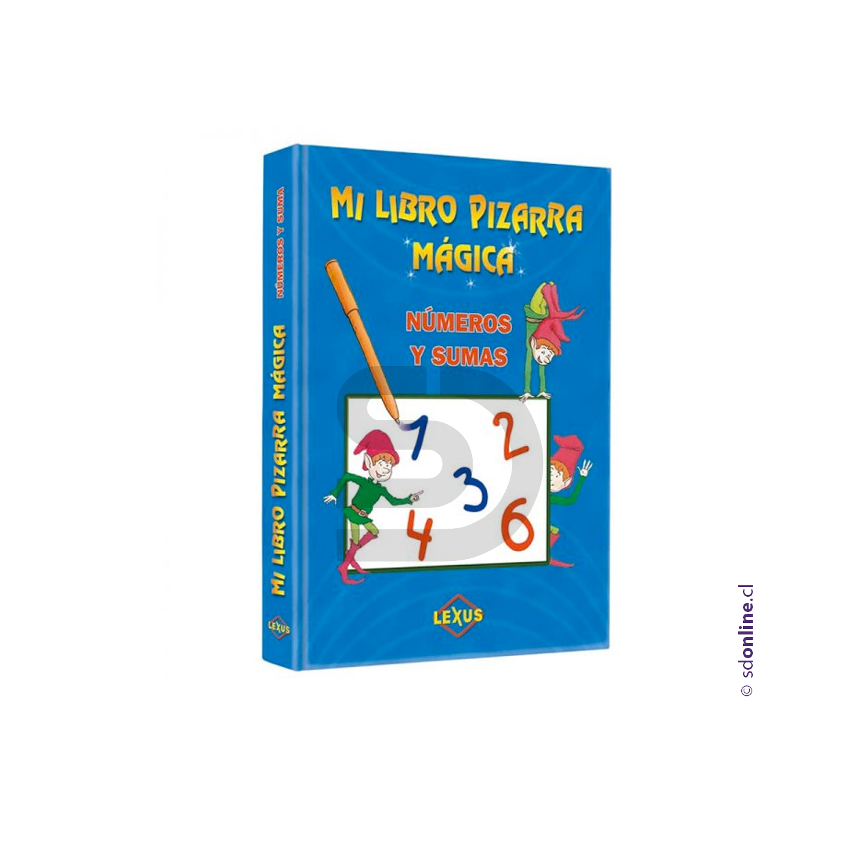 Mi libro pizarra mágica, números y sumas 1