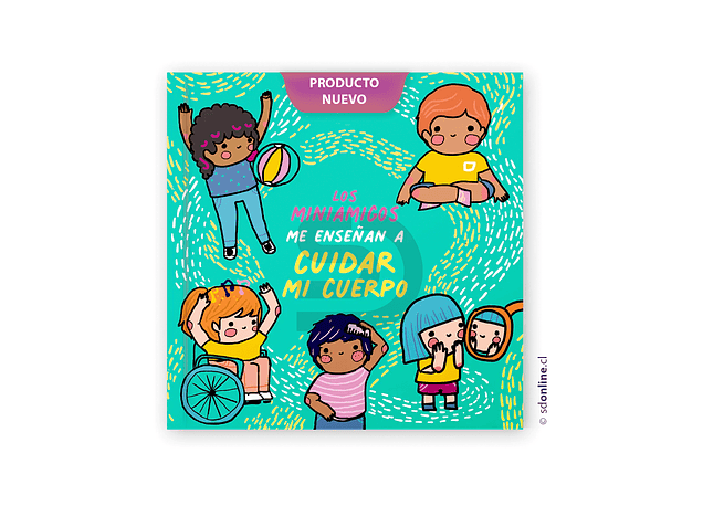 Libro Miniamigos me enseñan a cuidar mi cuerpo 1