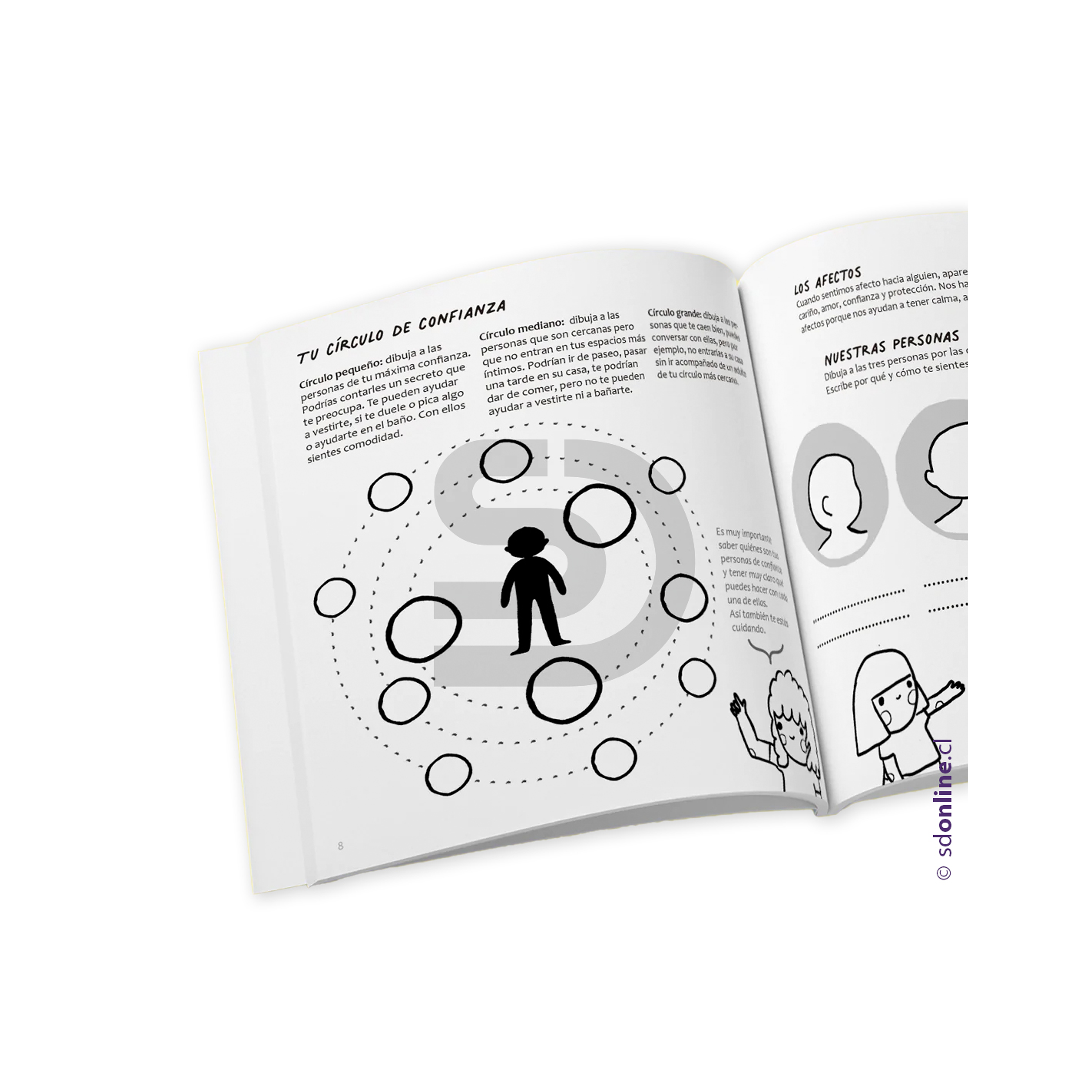 Libro Miniamigos me enseñan a cuidar mi cuerpo 2