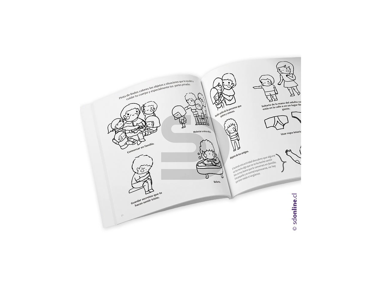 Libro Miniamigos me enseñan a cuidar mi cuerpo 3