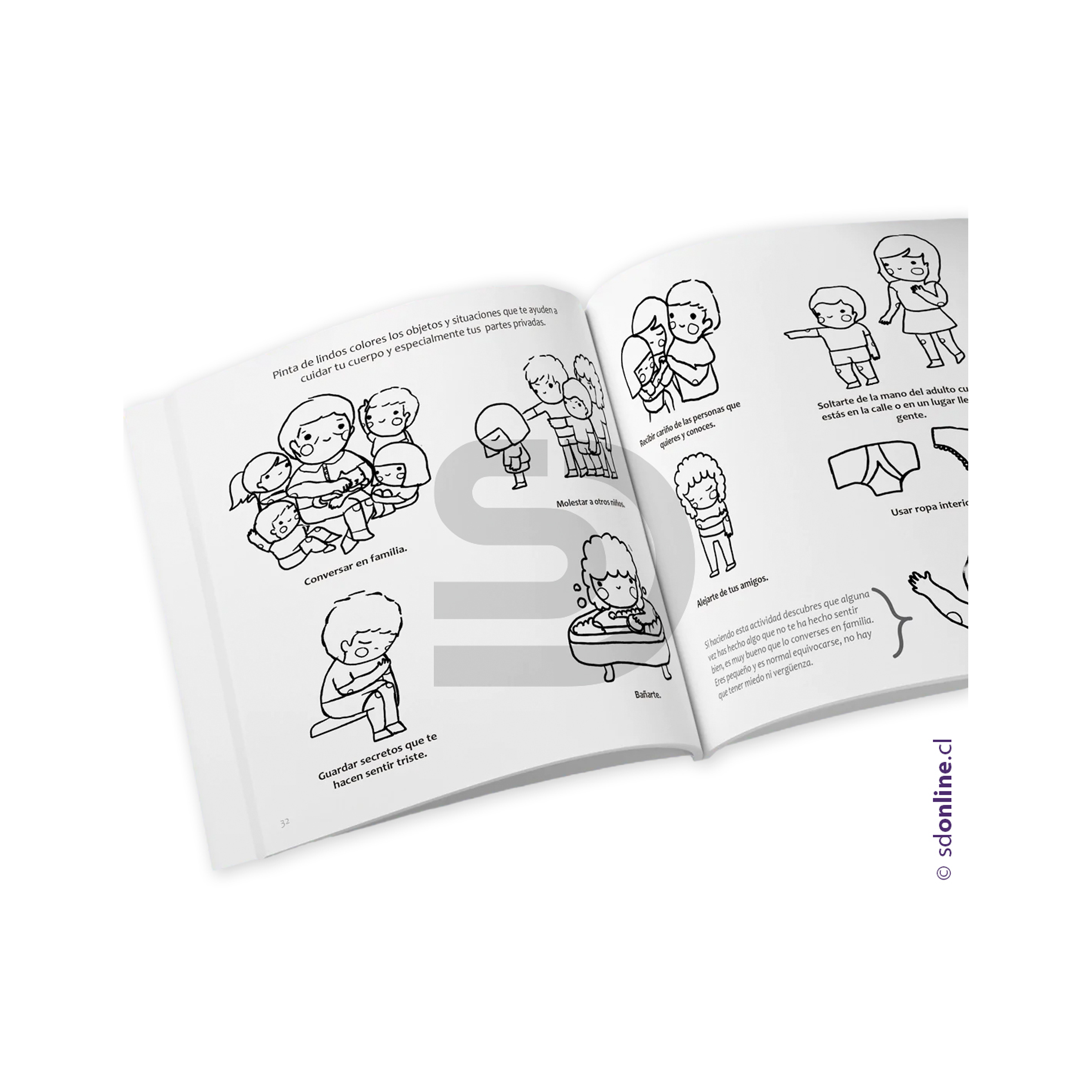 Libro Miniamigos me enseñan a cuidar mi cuerpo 3