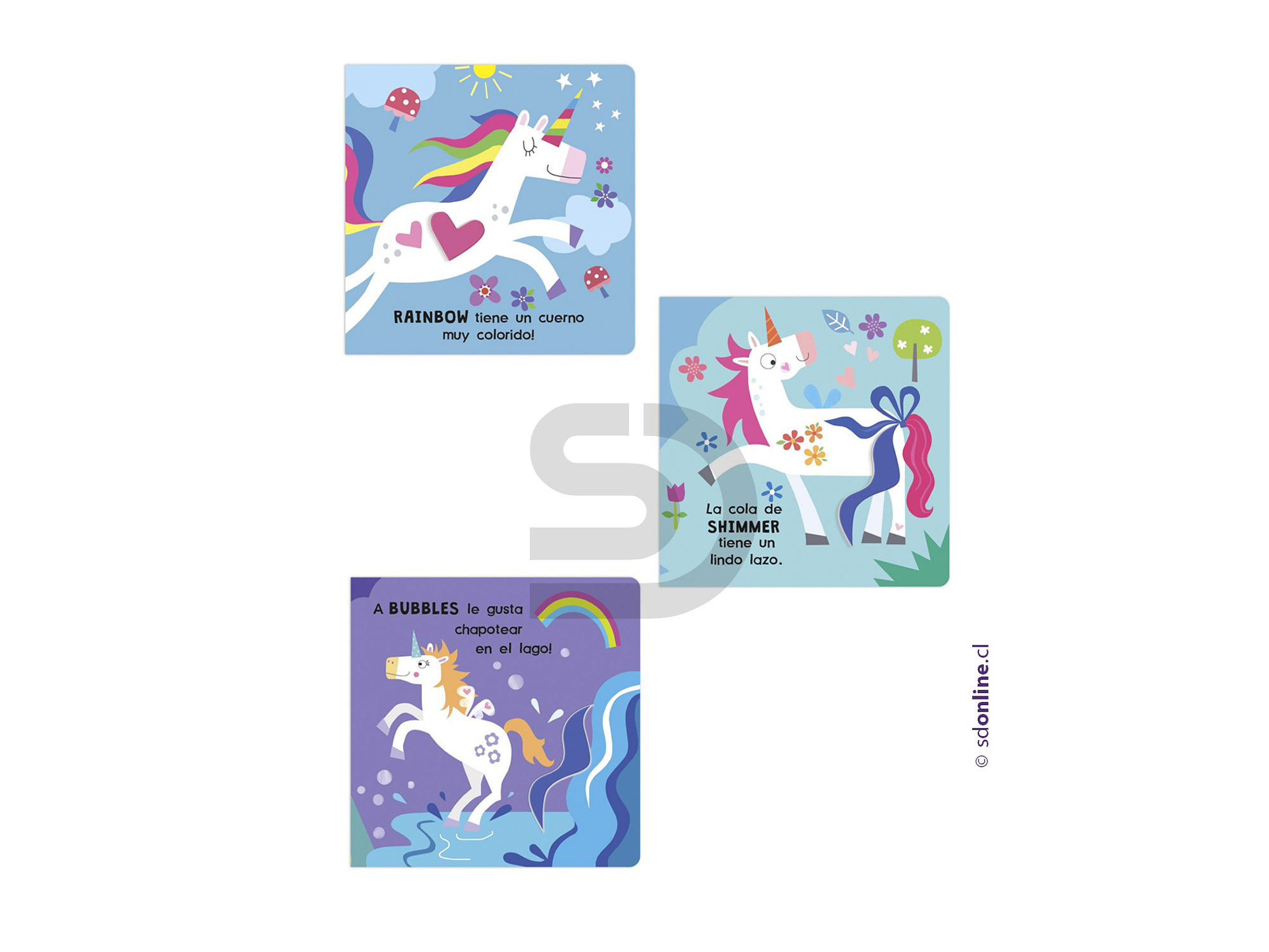 Mira y descubre Unicornios 2