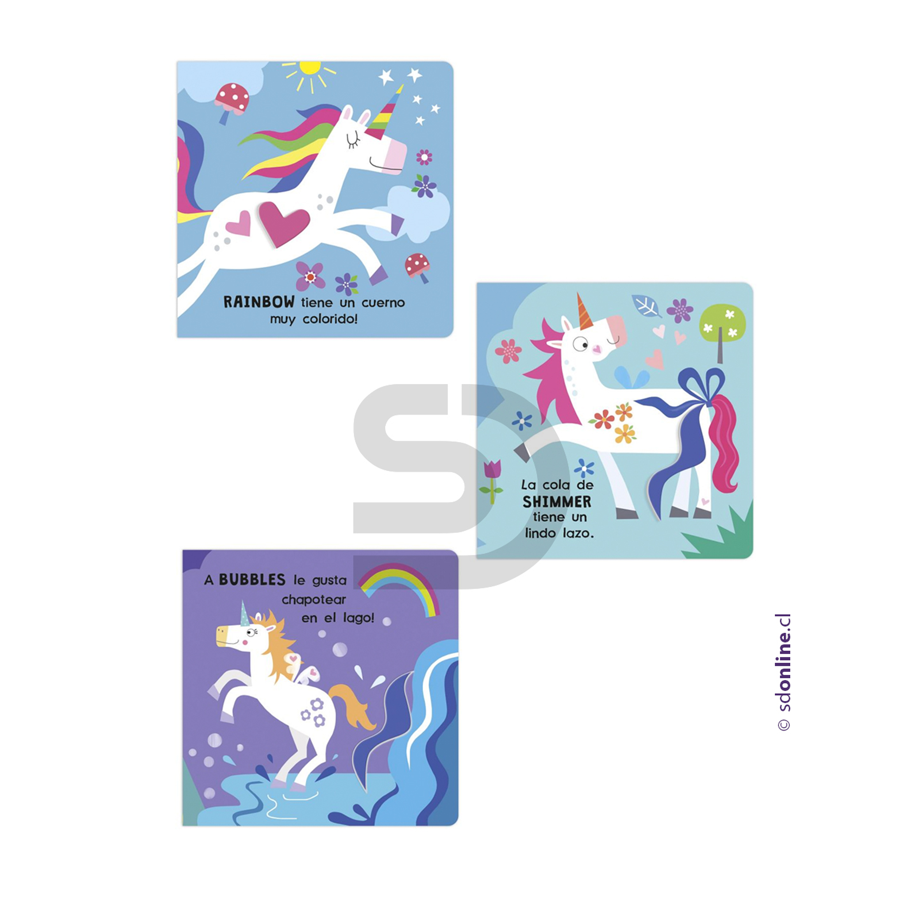 Mira y descubre Unicornios 2