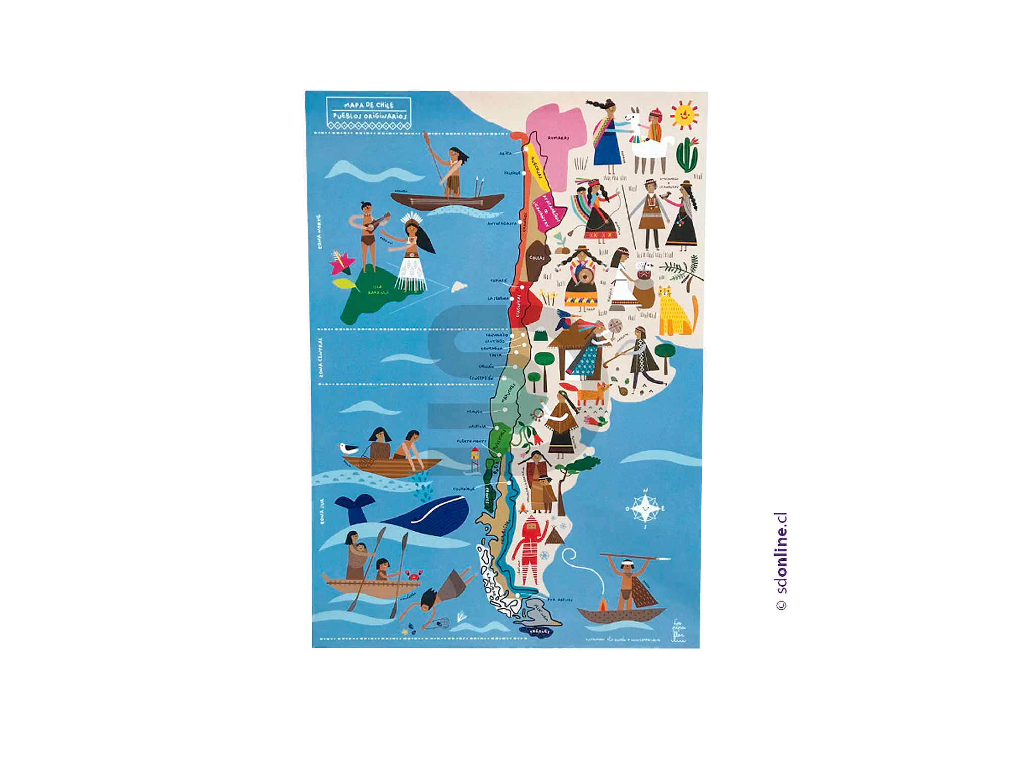 Mapa pueblos originarios  1